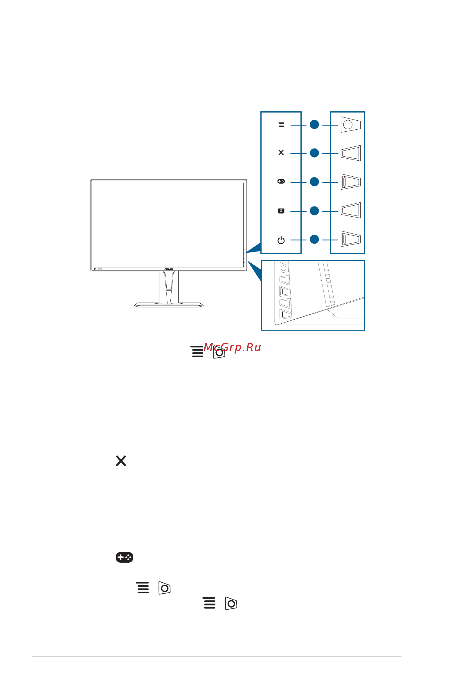 Asus VG27AQ Руководство по эксплуатации онлайн [10/30] 568506
