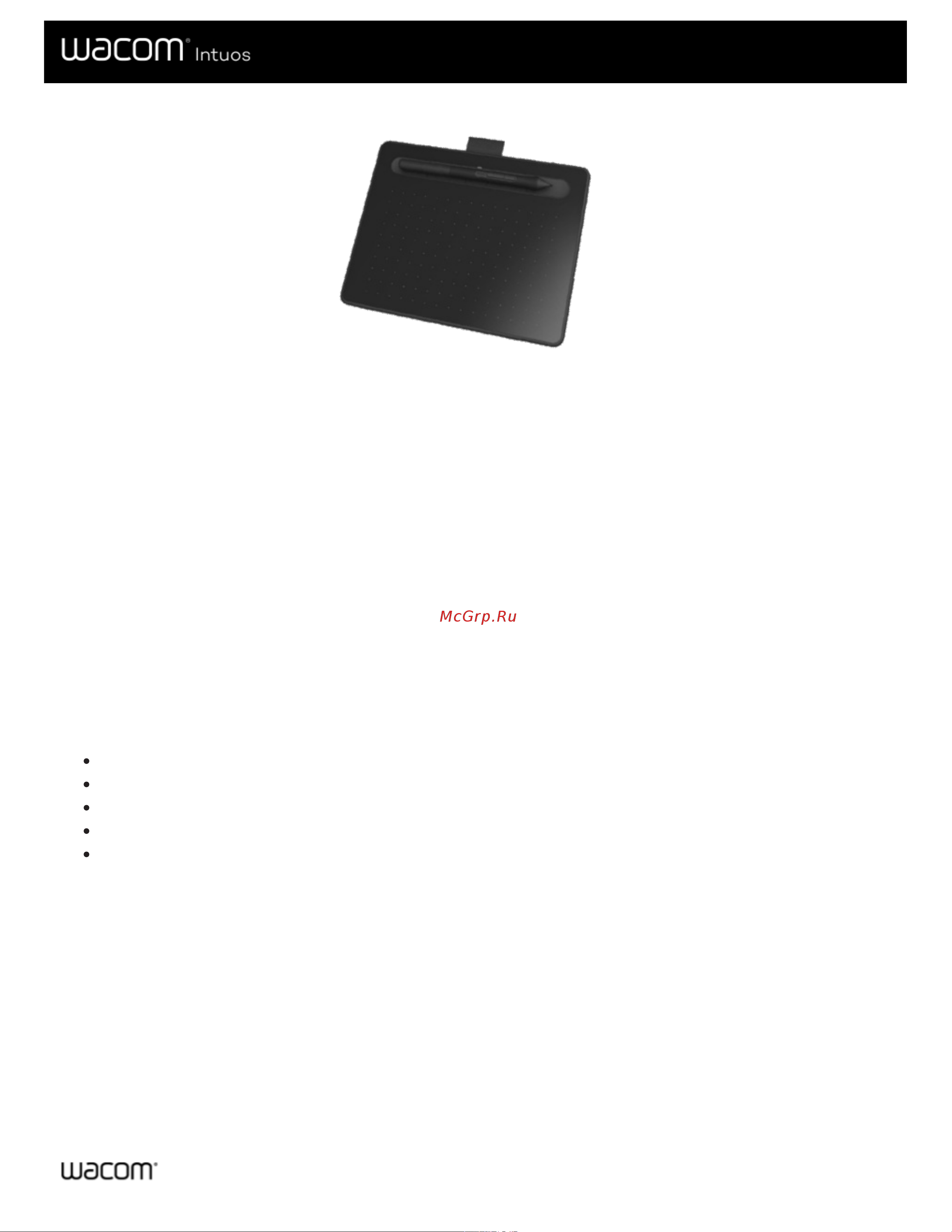 Wacom CTL-4100WLE-N Руководство по эксплуатации онлайн [5/66] 575323