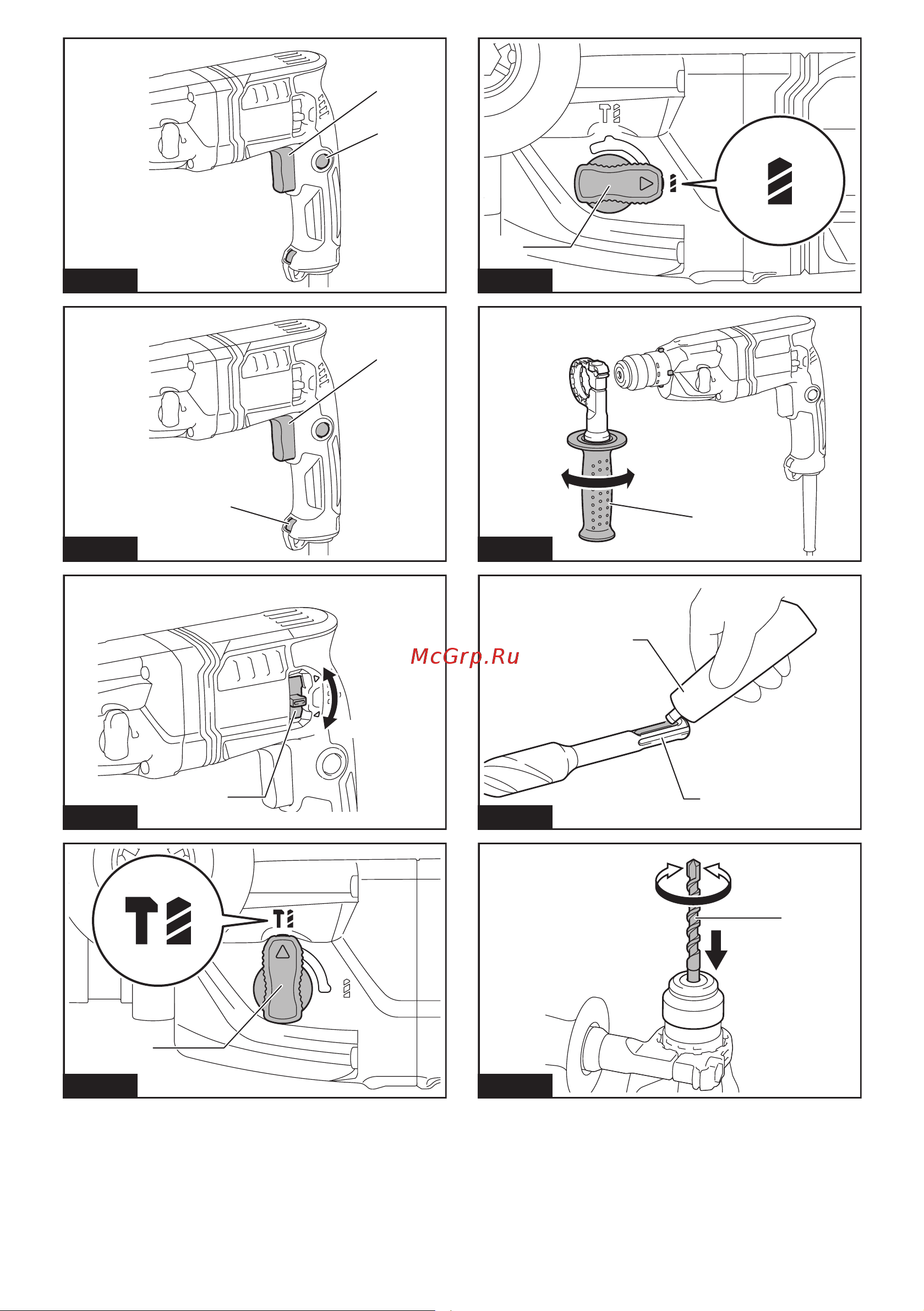 Makita HR1840 Руководство по эксплуатации онлайн [2/48] 501042