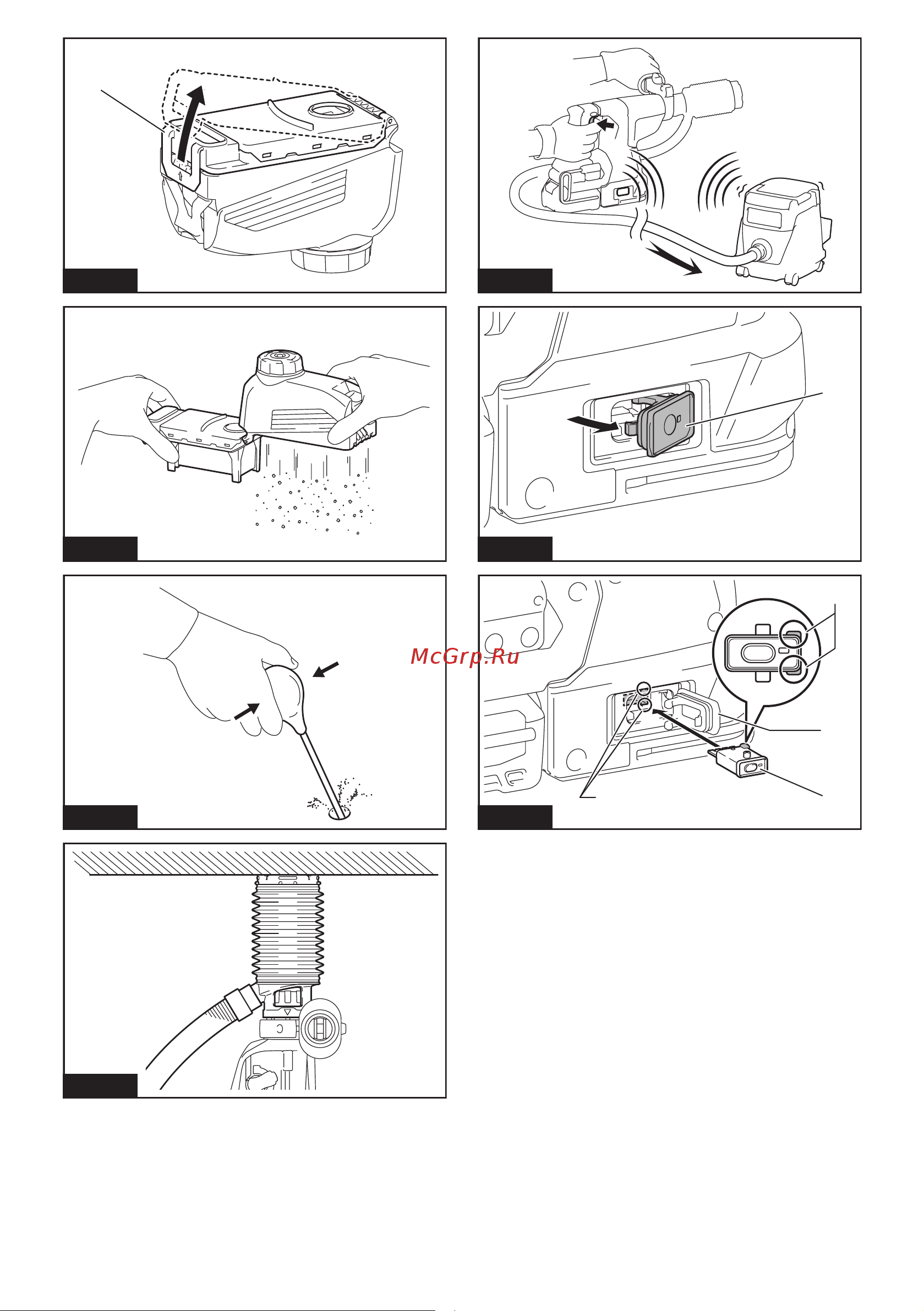 Makita HR001GZ Руководство по эксплуатации онлайн [7/148] 690658