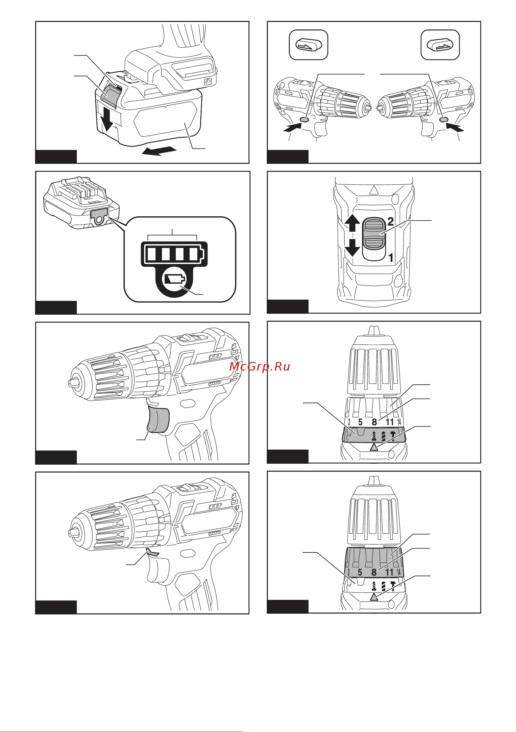 Makita HP332DWME Руководство по эксплуатации онлайн [2/56] 256667