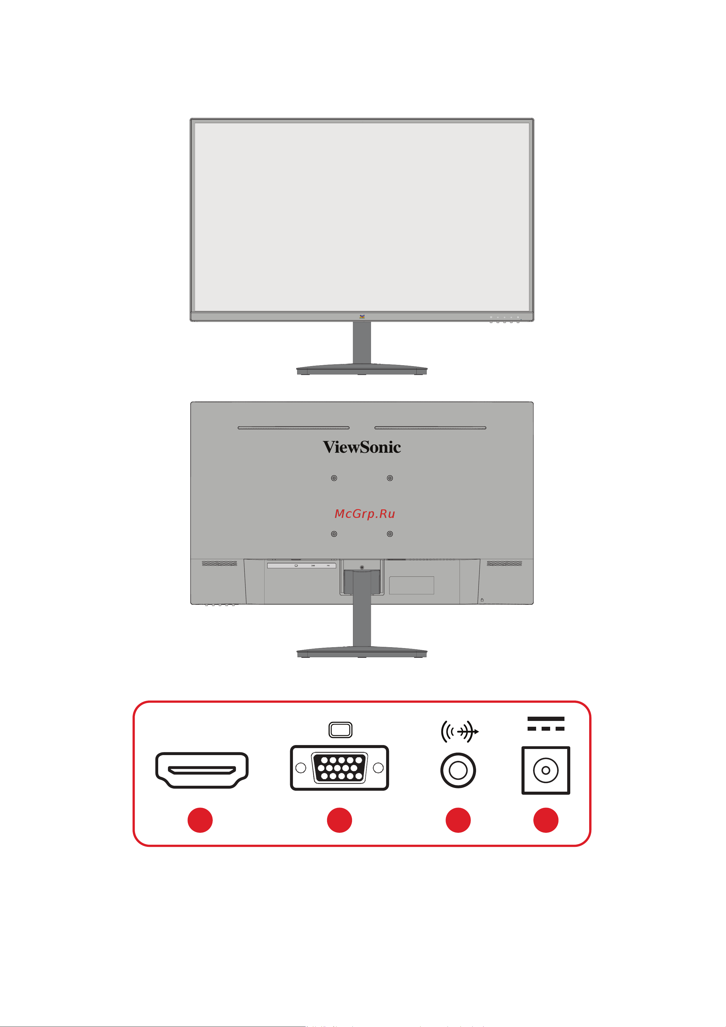 Viewsonic VA2732-H Руководство по эксплуатации онлайн [9/43] 681137