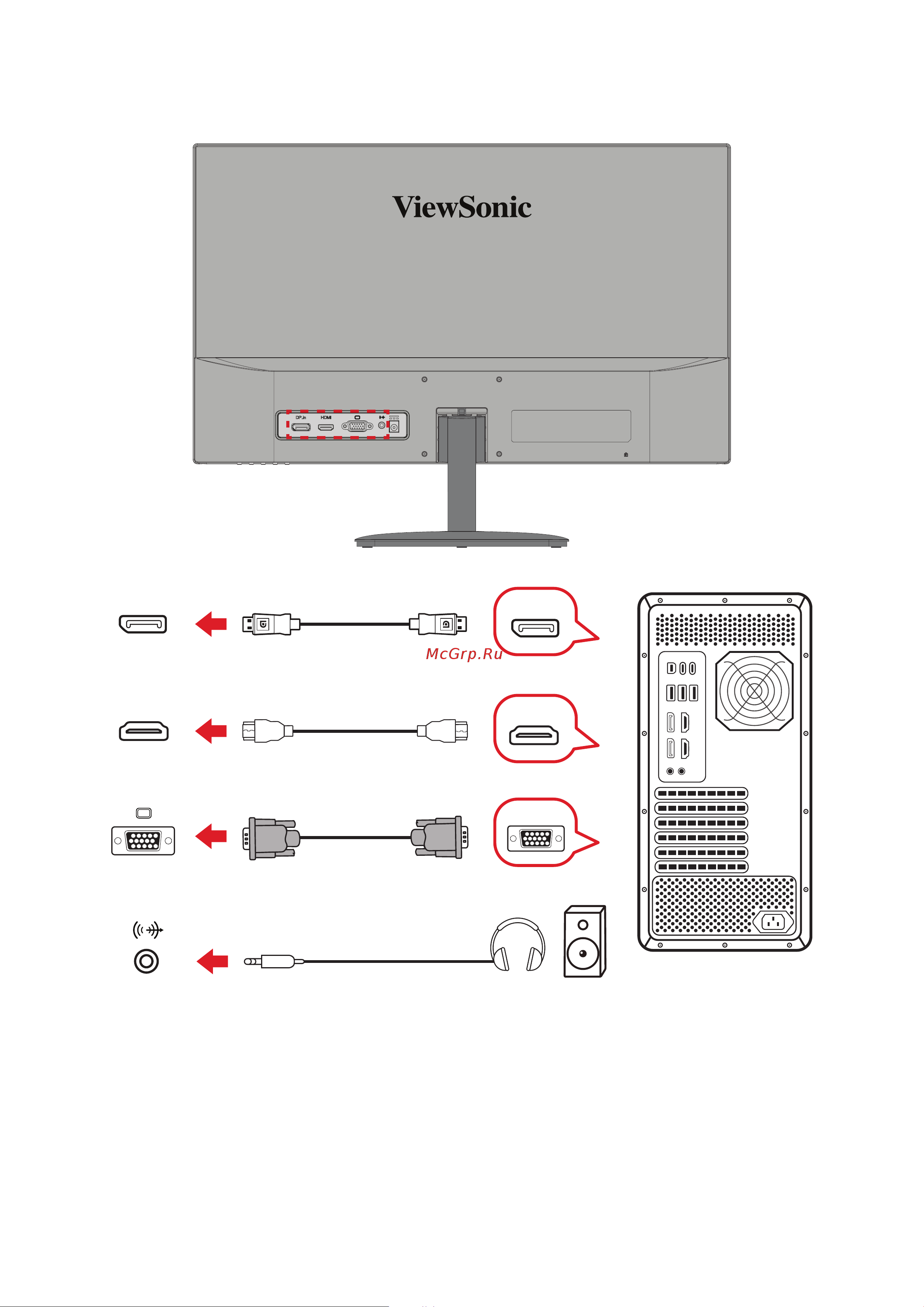 Viewsonic VA2432-MHD Руководство по эксплуатации онлайн [14/44] 681135