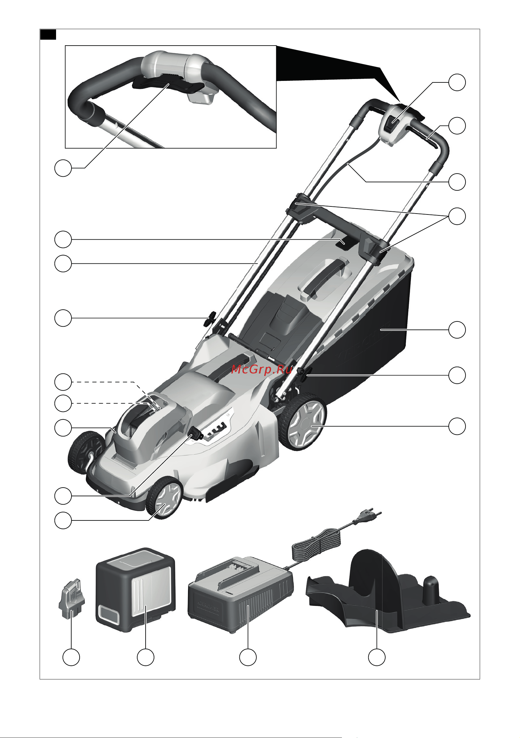Karcher LMO 36-46 Руководство по эксплуатации онлайн [2/172] 794064