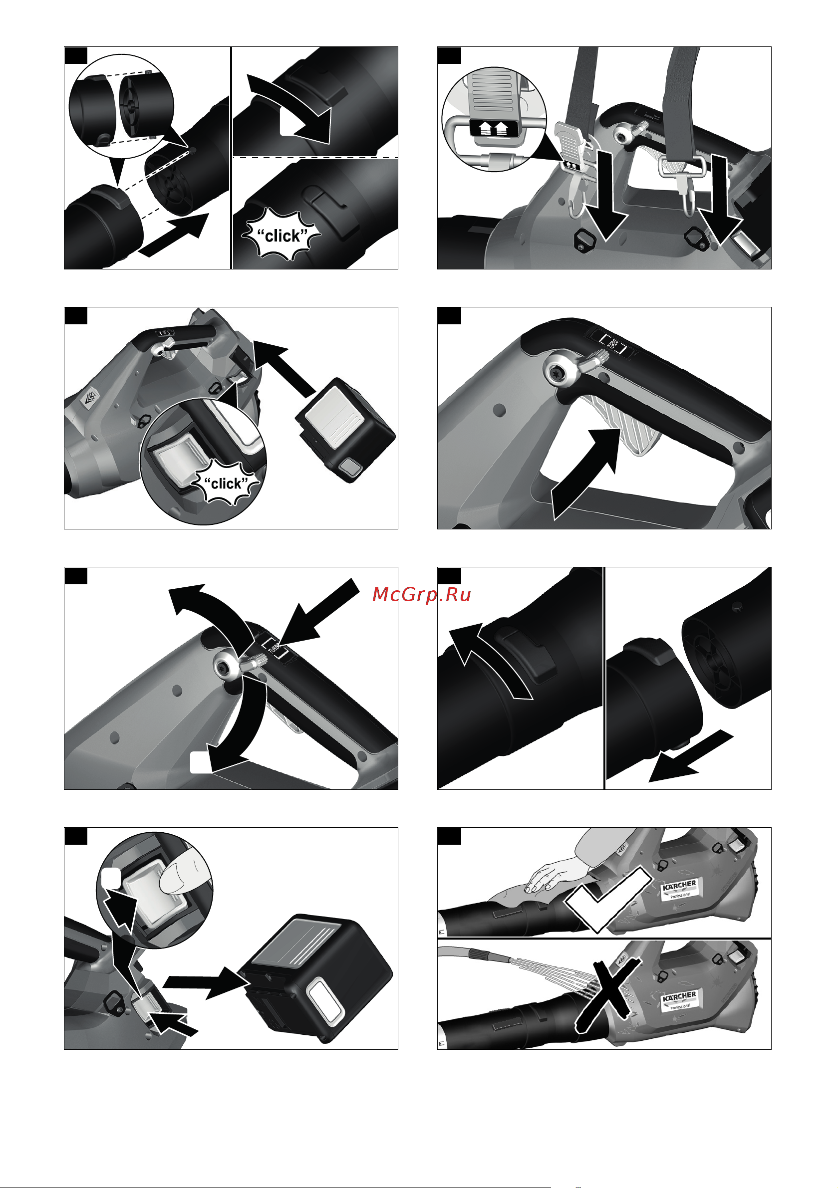 Karcher LB 930/36 Bp Pack 1.042-508.0 Руководство по эксплуатации онлайн [3/248] 793974