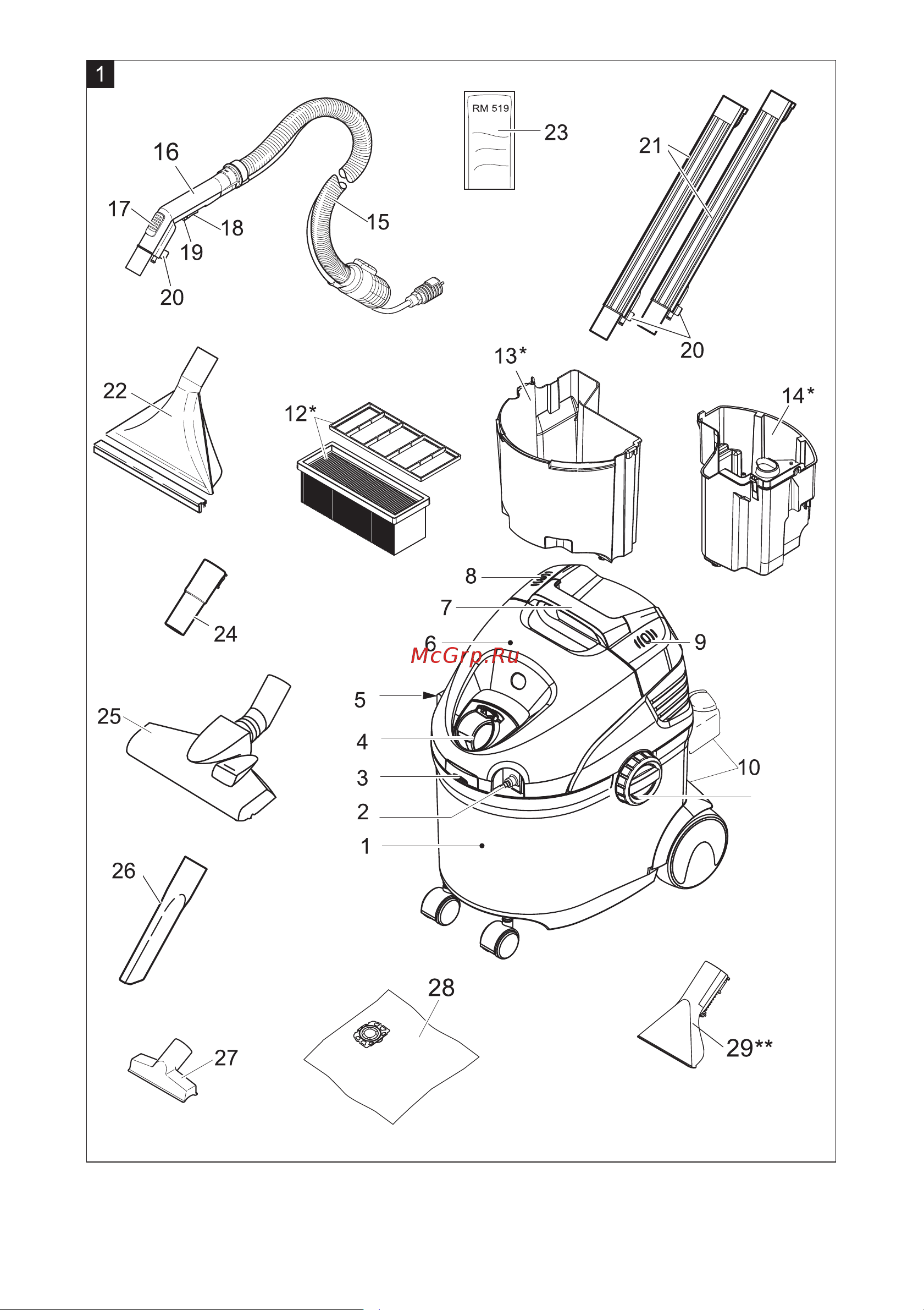 Karcher SE 5.100 Руководство по эксплуатации онлайн [2/138] 133027