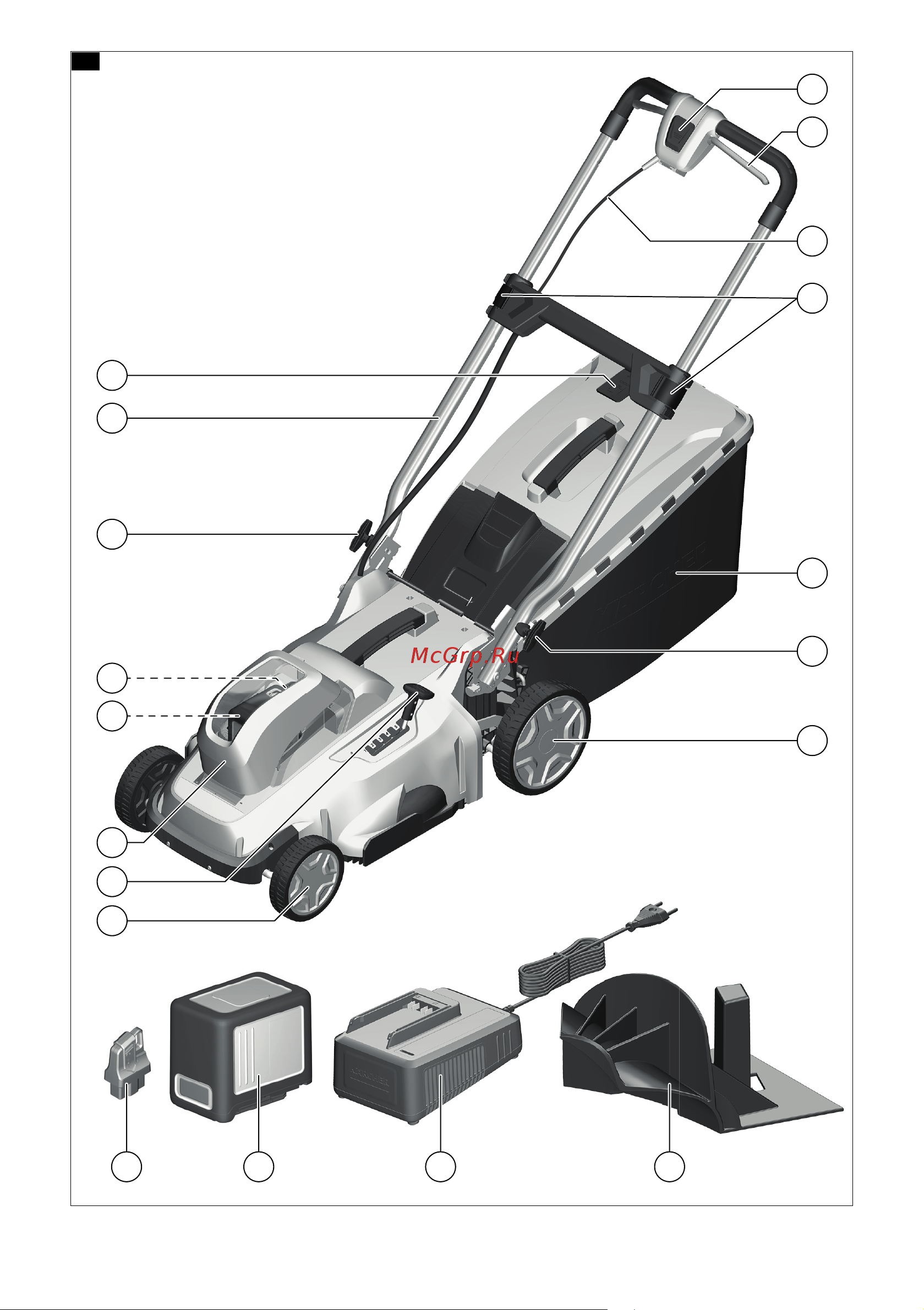 Karcher LMO 36-40 Руководство по эксплуатации онлайн [2/168] 794065
