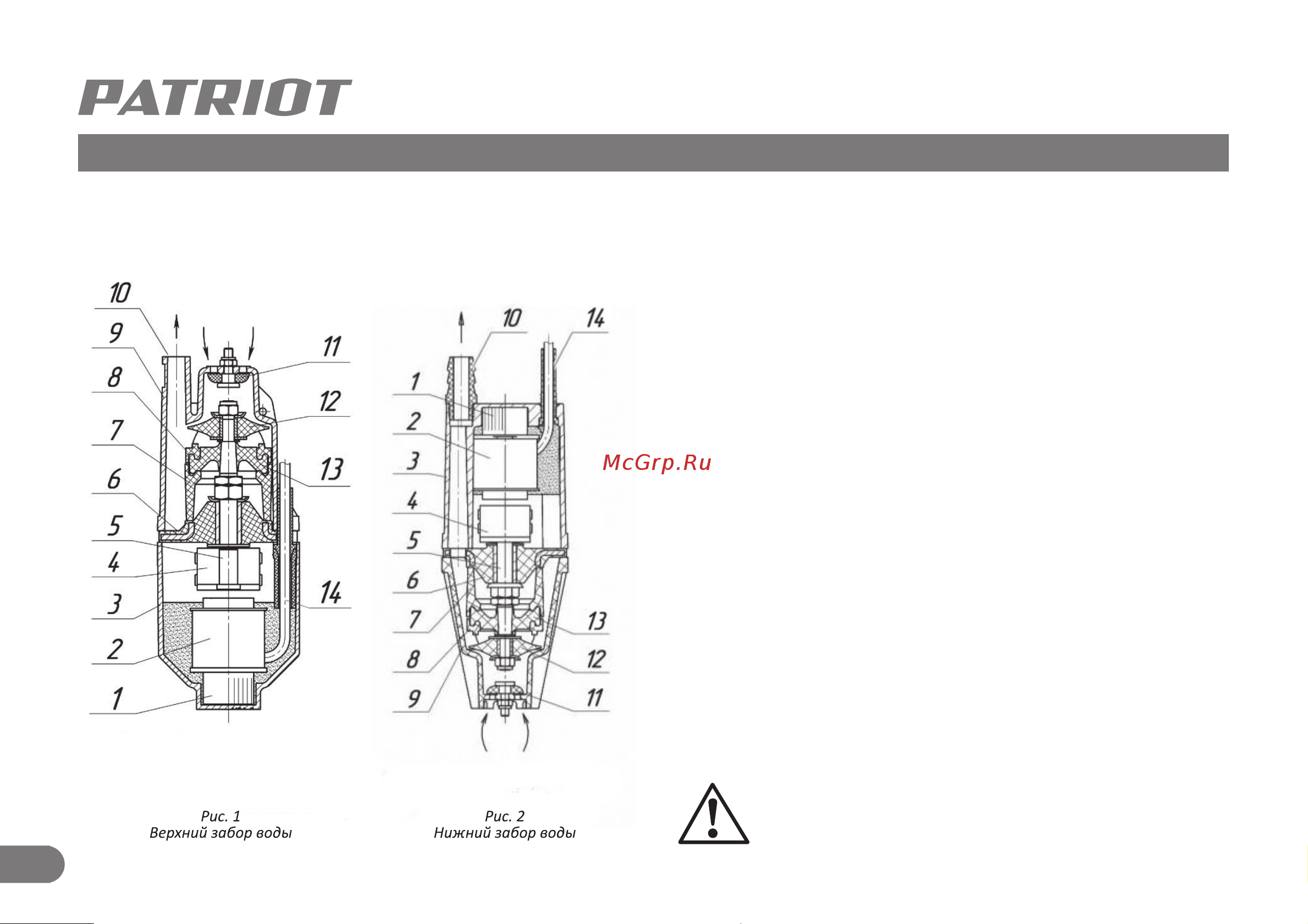 Patriot VP 16В Руководство по эксплуатации онлайн [7/13] 503007