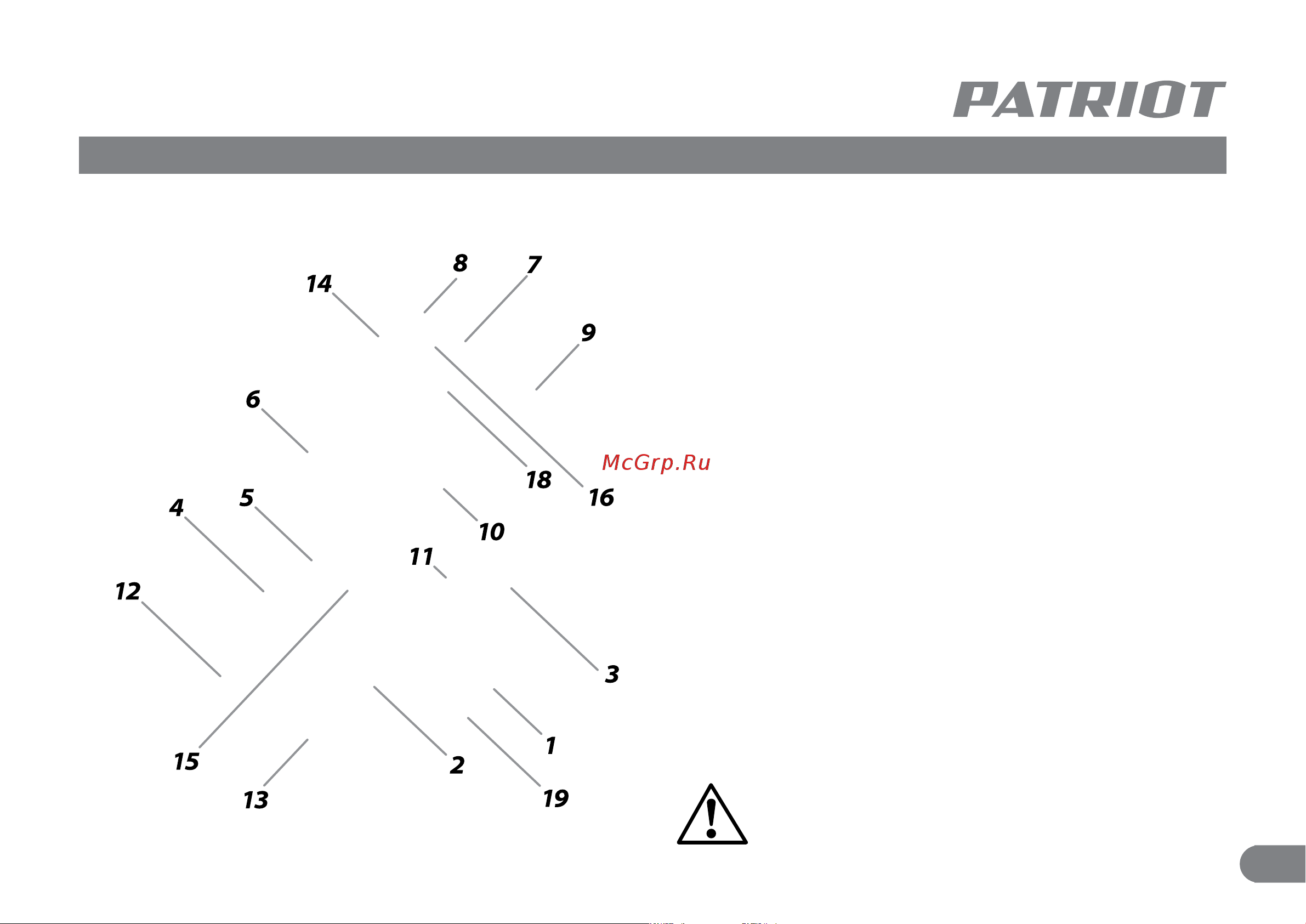 Patriot MS 255 Руководство по эксплуатации онлайн [6/15] 506396