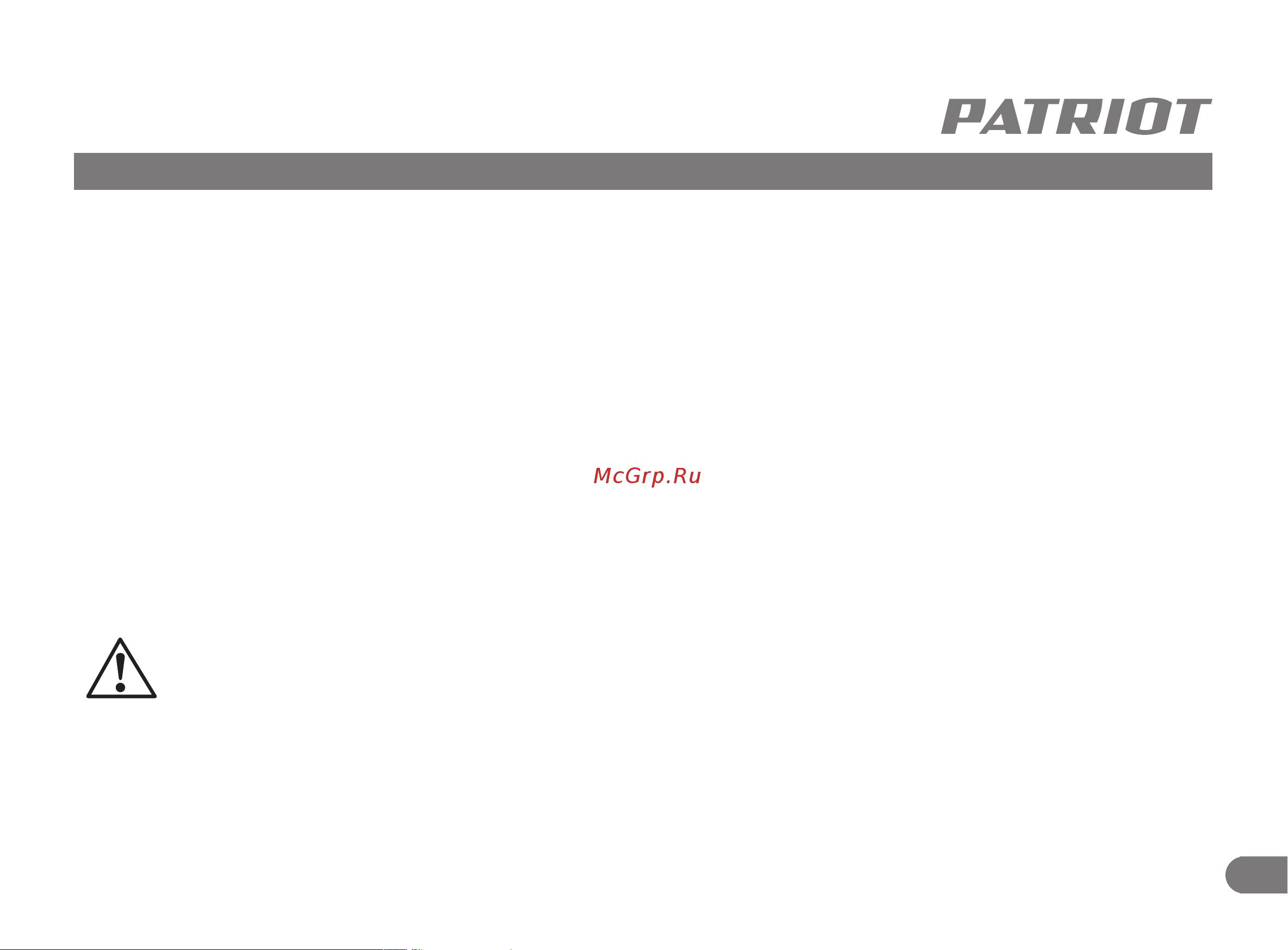 Patriot PT-C 20 ST Руководство по эксплуатации онлайн [4/13] 512270
