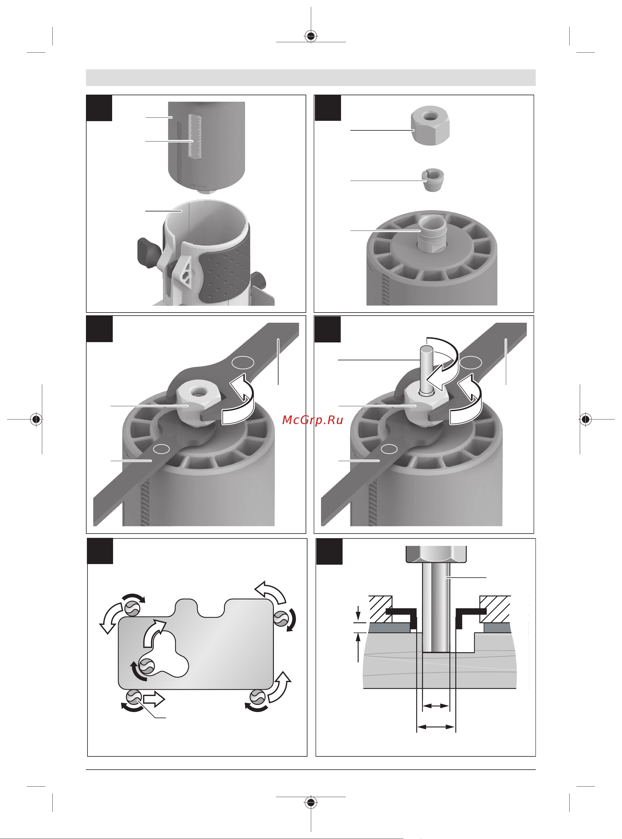 Bosch GKF 550 0.601.6A0.020 Руководство по эксплуатации онлайн [4/177] 867597