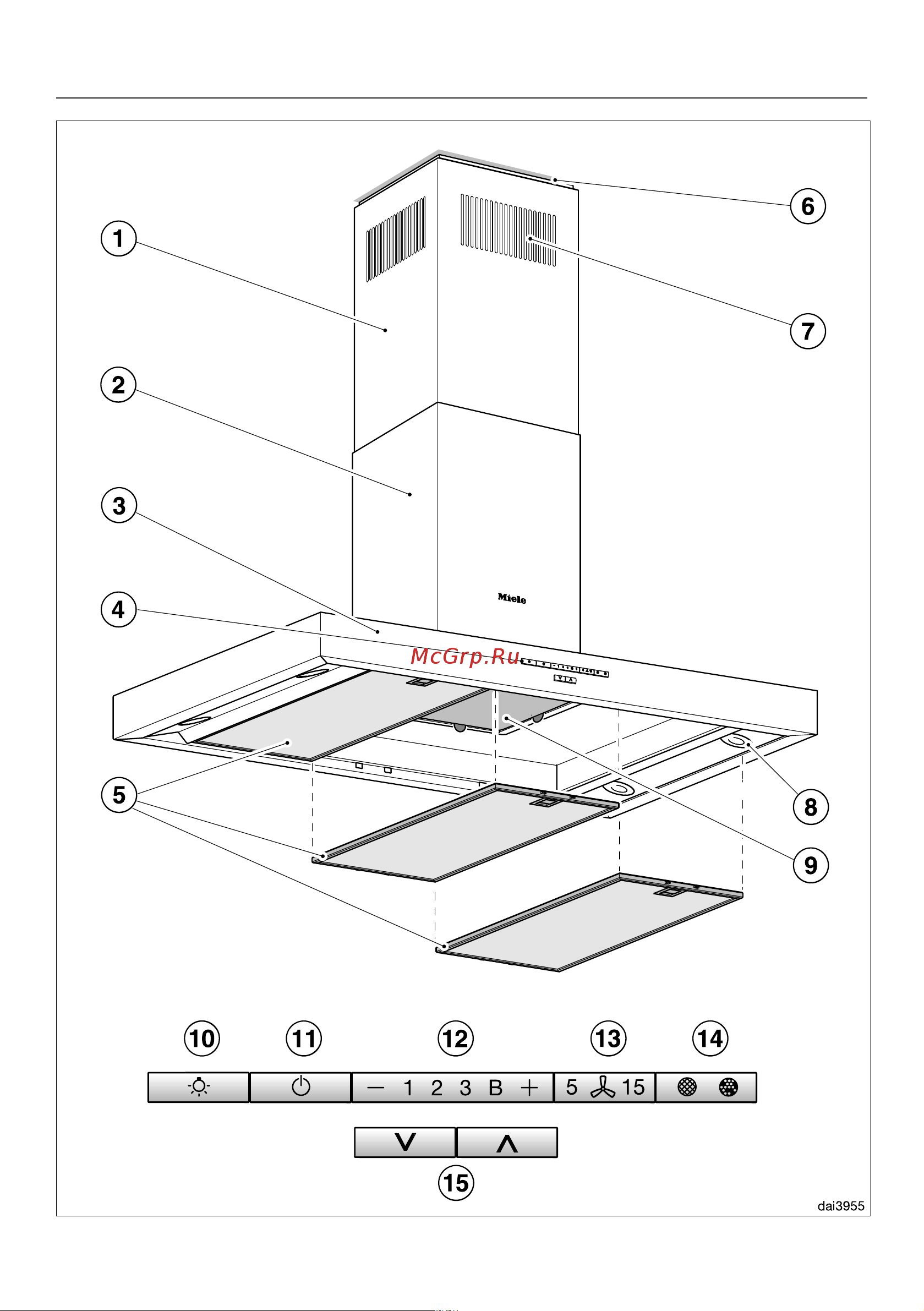 Miele DA4208 V D Руководство по эксплуатации онлайн [14/69] 313497