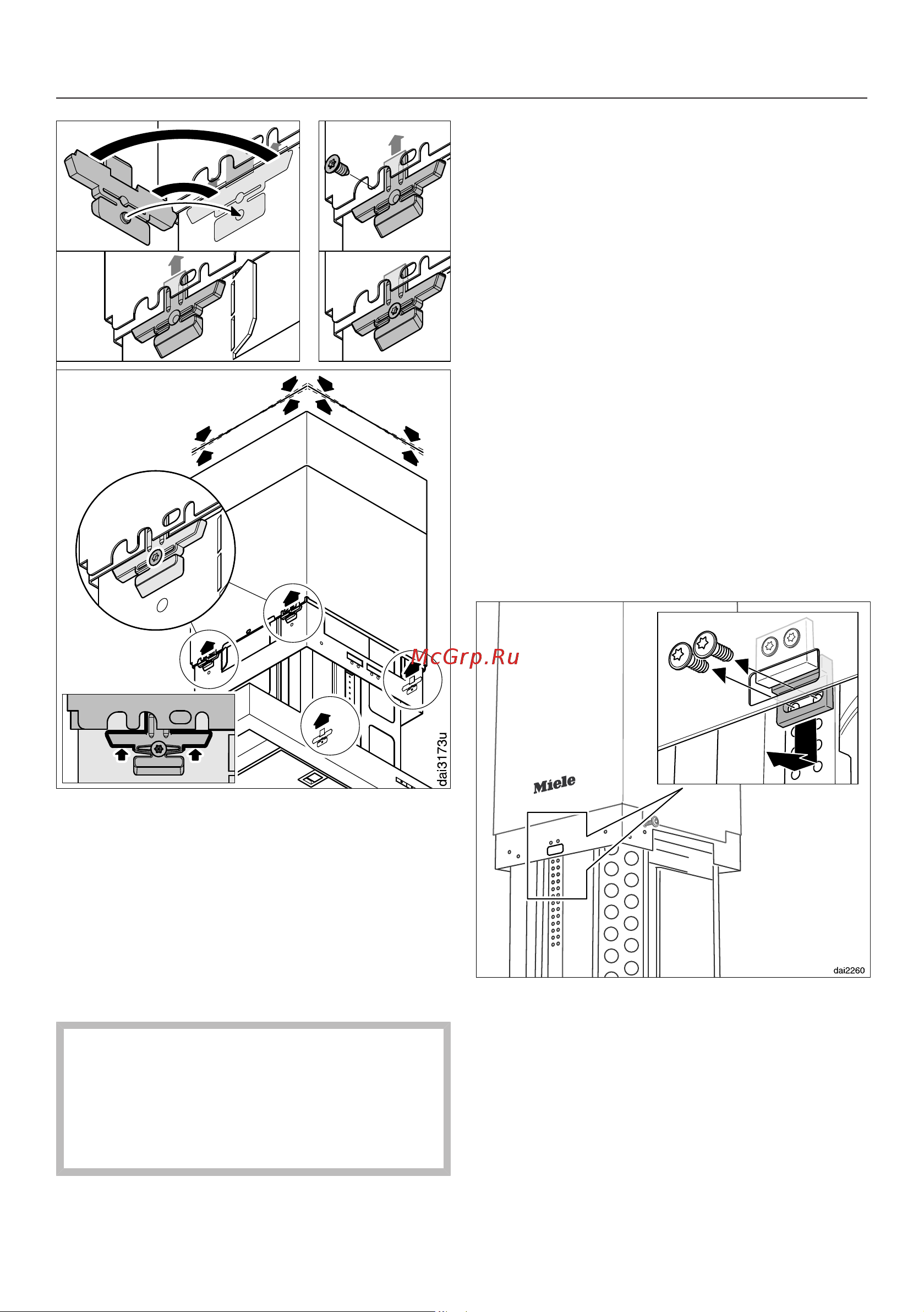 Miele DA4208 V D Руководство по эксплуатации онлайн [58/69] 313497