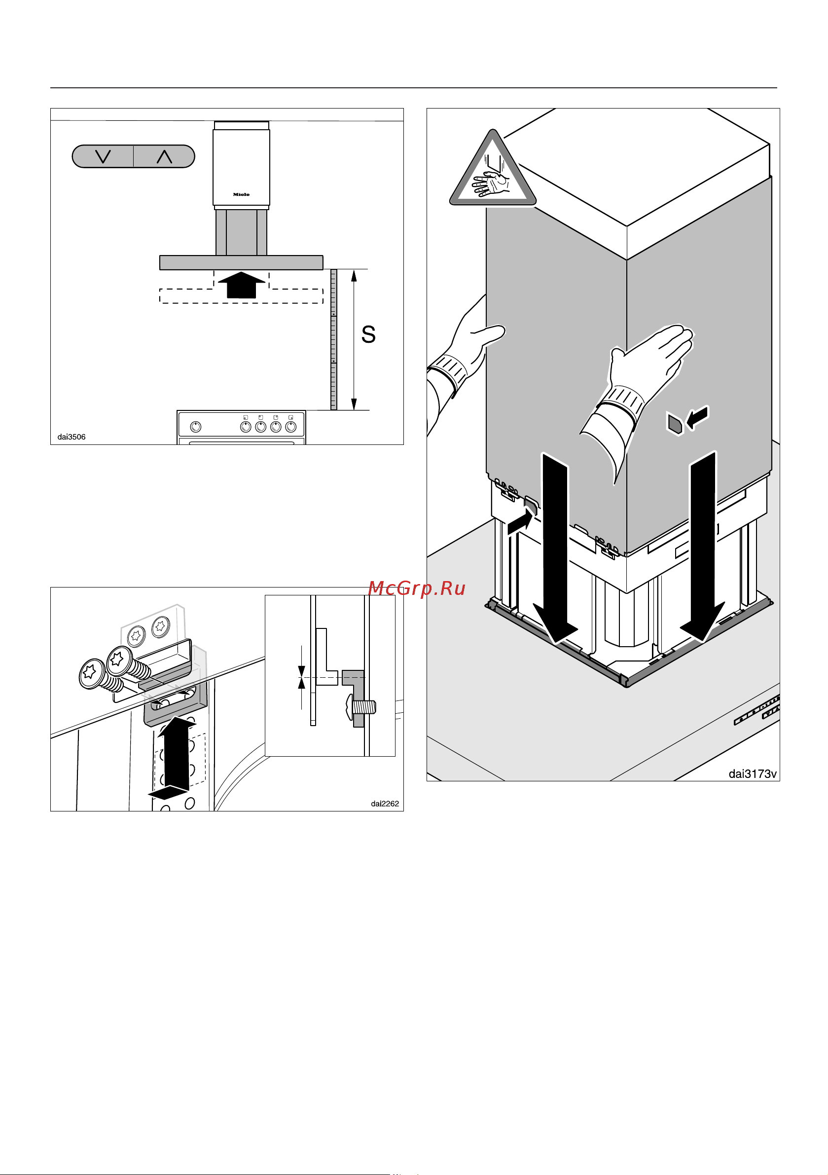 Miele DA4208 V D Руководство по эксплуатации онлайн [59/69] 313497