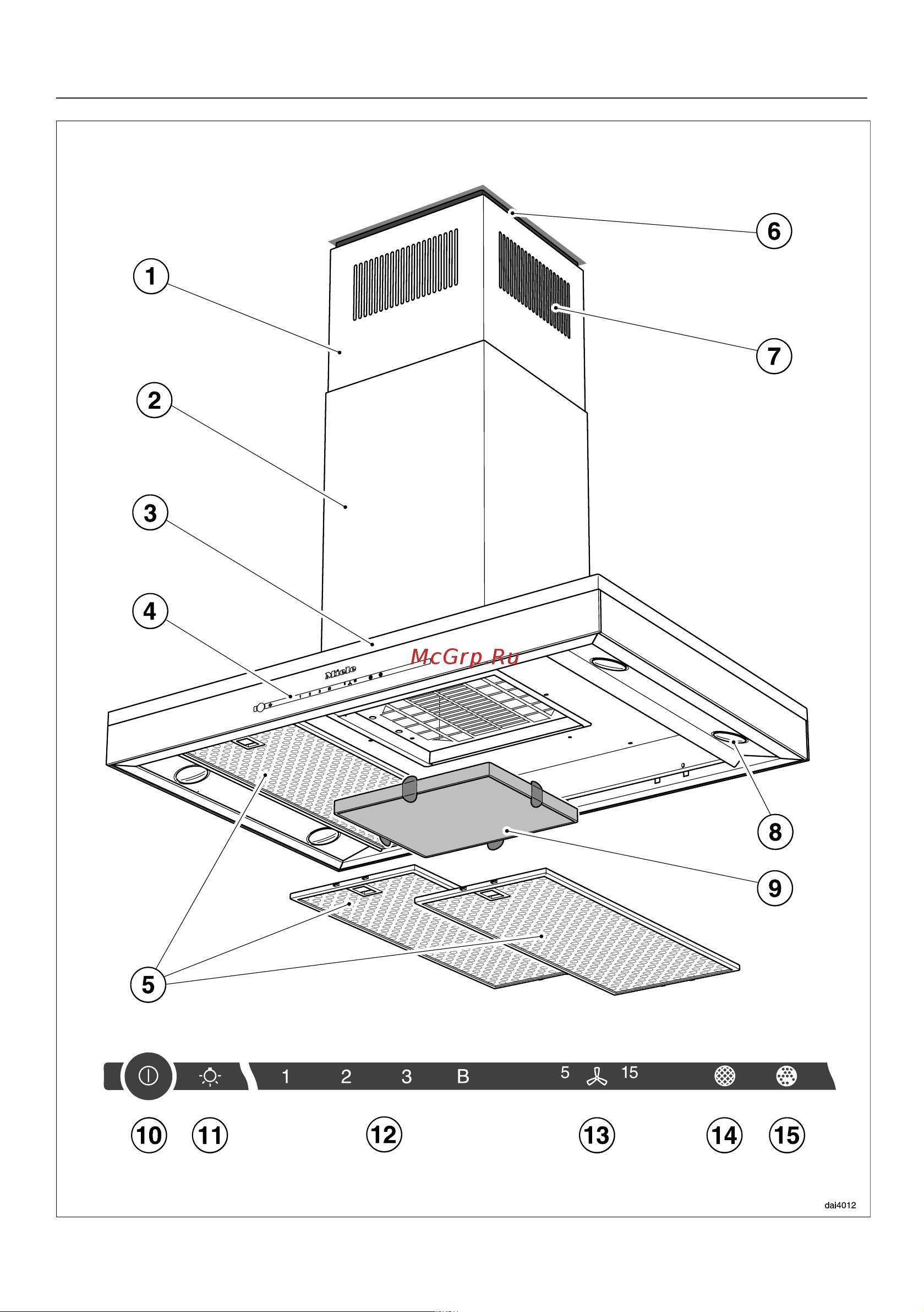 Miele DA6698D Руководство по эксплуатации онлайн [14/66] 313494