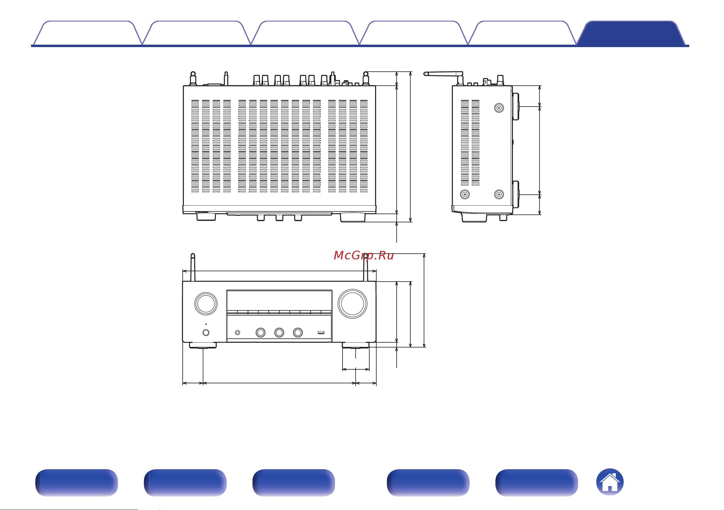Denon DRA-800H Silver Руководство по эксплуатации онлайн [197/211] 554083