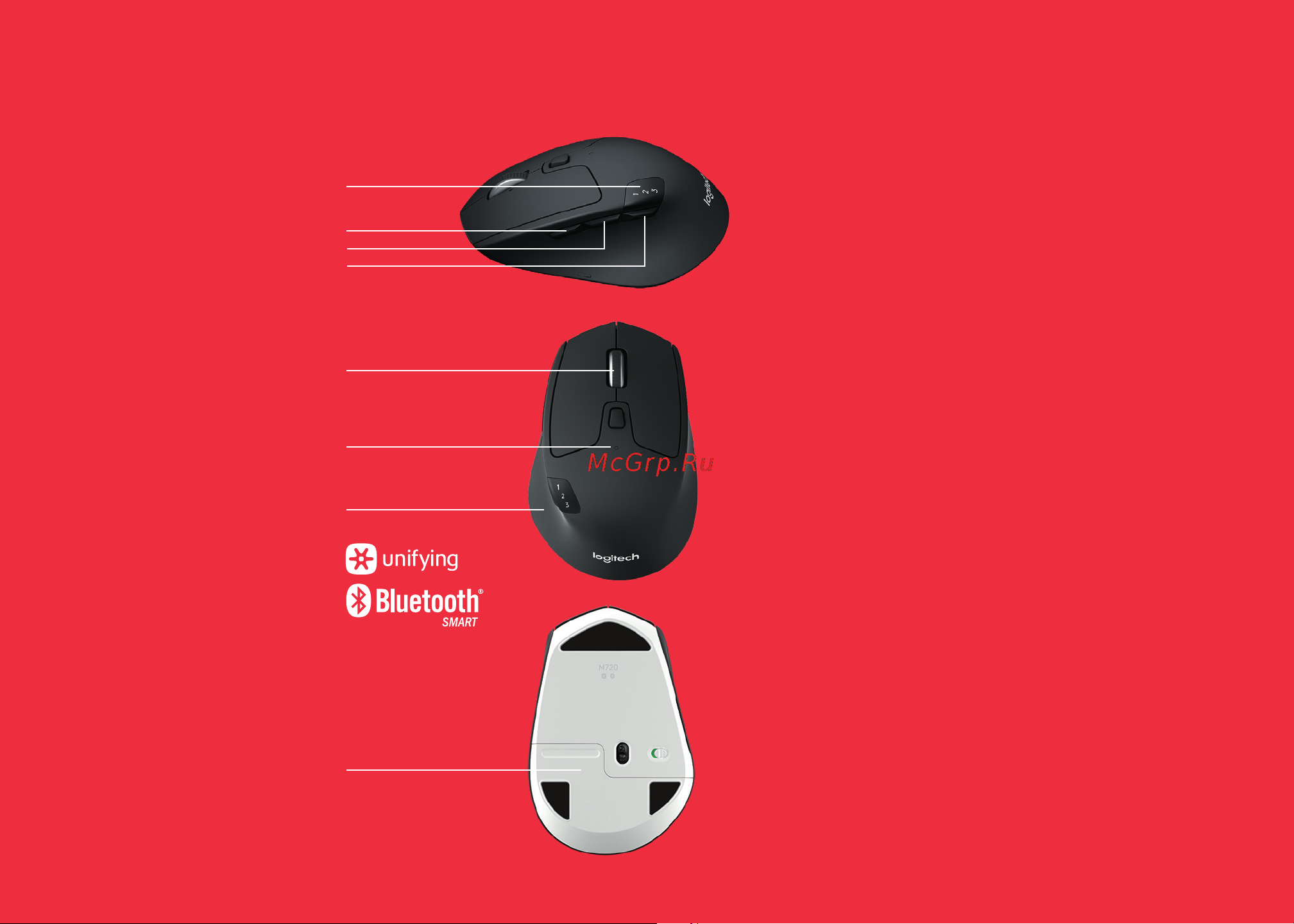 Logitech M720 Triathlon 910-004791 Руководство по эксплуатации онлайн [143/148] 251918