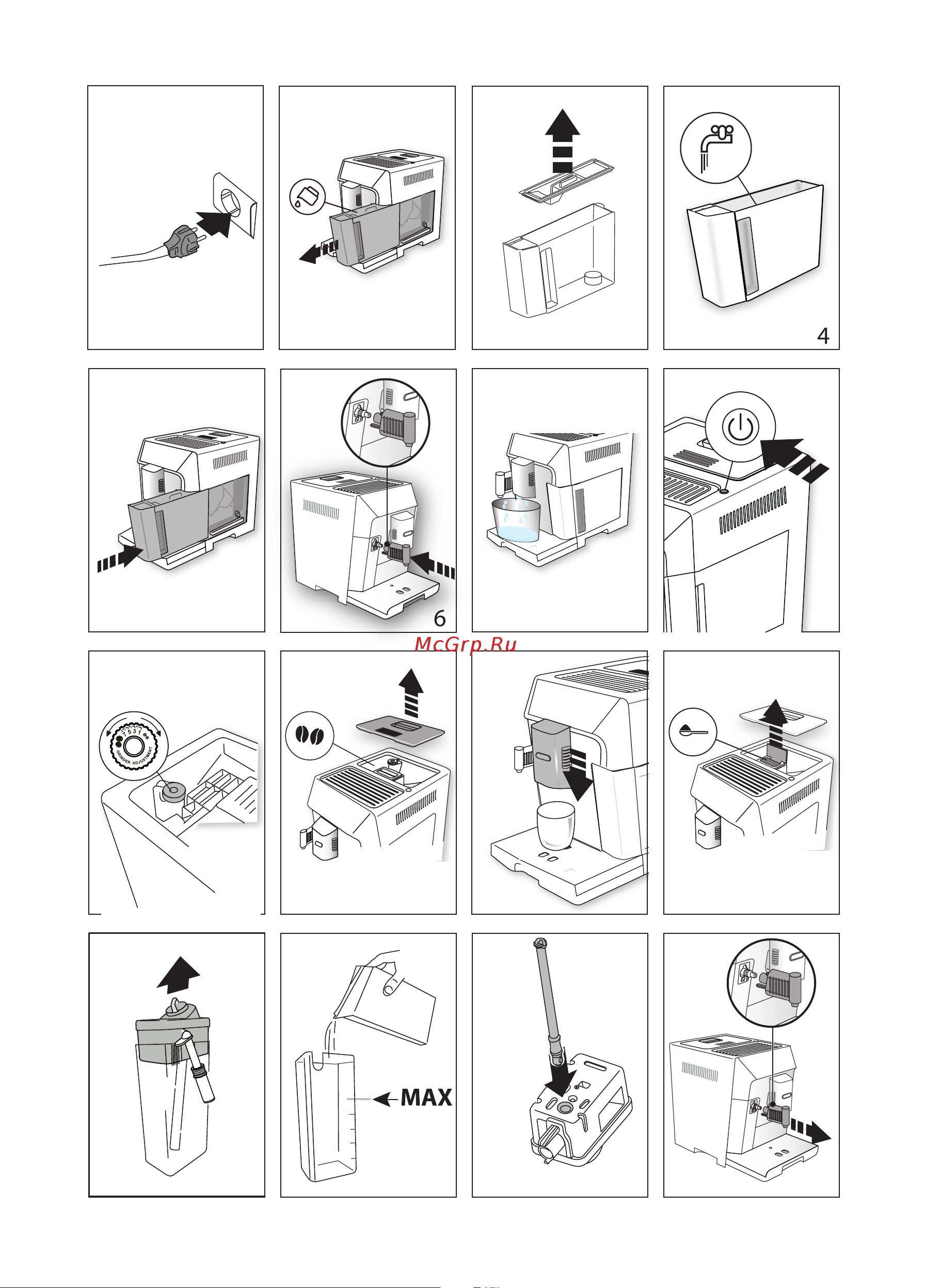 Delonghi ECAM550.65.SB Руководство по эксплуатации онлайн [5/401] 562917
