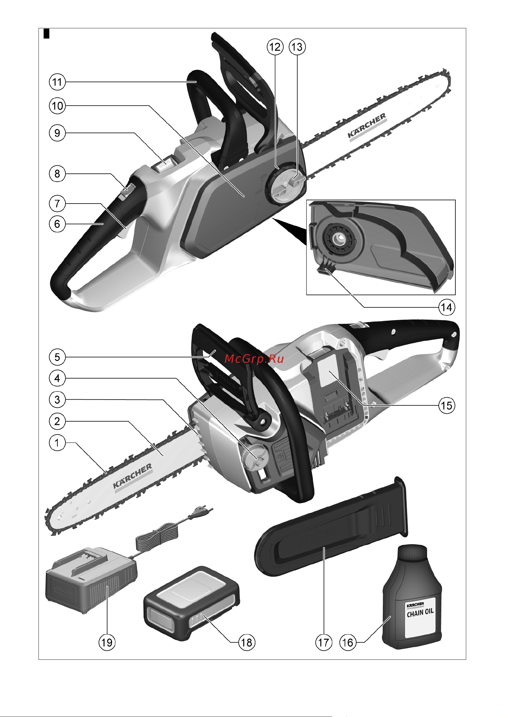 Karcher CNS 18-30 Battery Руководство по эксплуатации онлайн [2/344] 512264