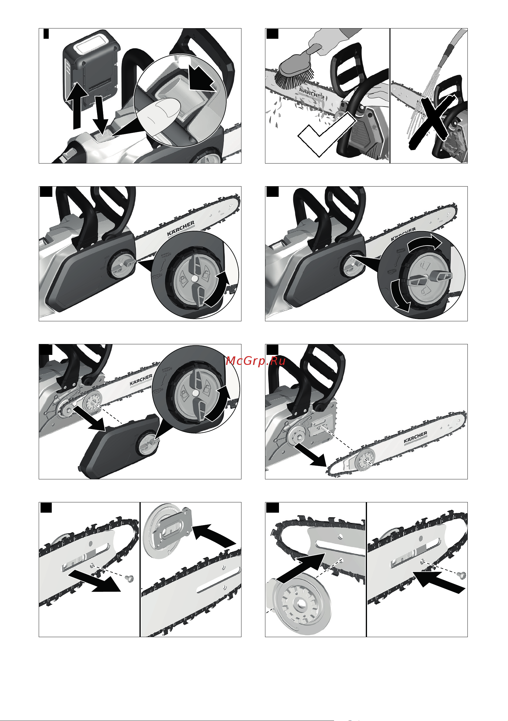 Karcher CNS 18-30 Battery Руководство по эксплуатации онлайн [6/344] 512264