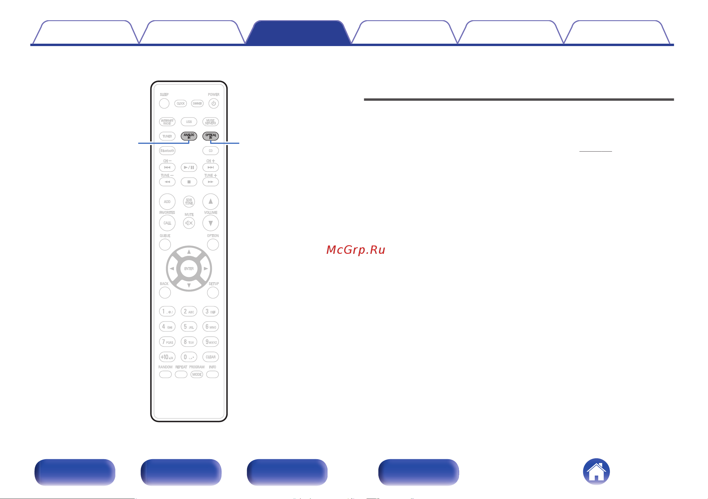 Denon RCD-N10 White Руководство по эксплуатации онлайн [67/160] 554267