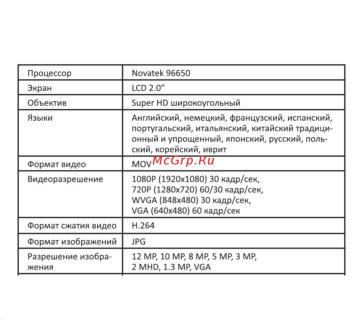 SJCAM SJ4000 Руководство по эксплуатации онлайн [4/15] 311157