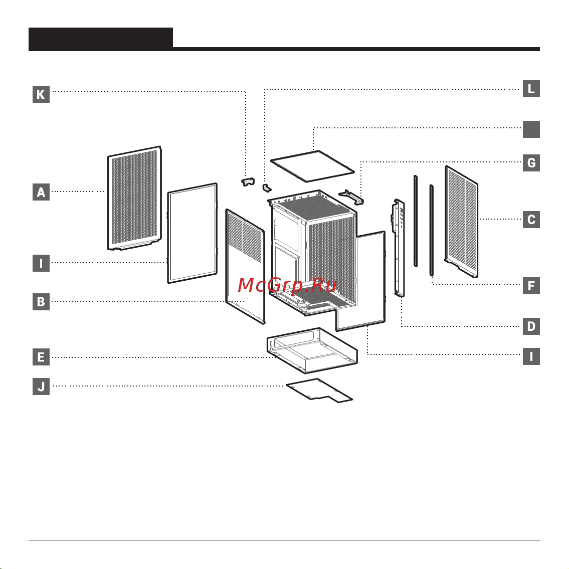 Deepcool CH170 DIGITAL Инструкция по эксплуатации онлайн [3/36] 902041