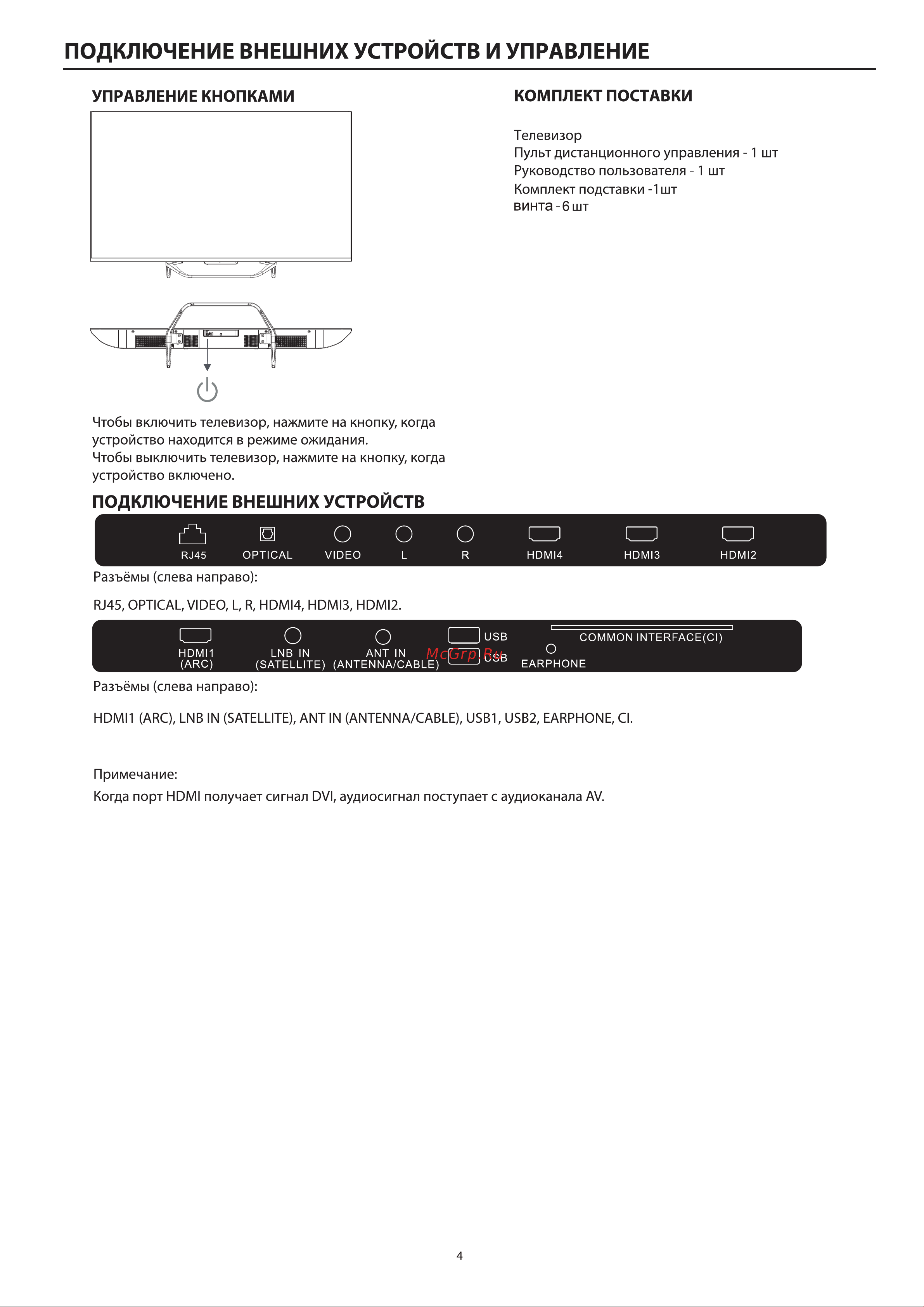 Haier 43 SMART TV S4 Руководство по эксплуатации онлайн [8/48] 811342
