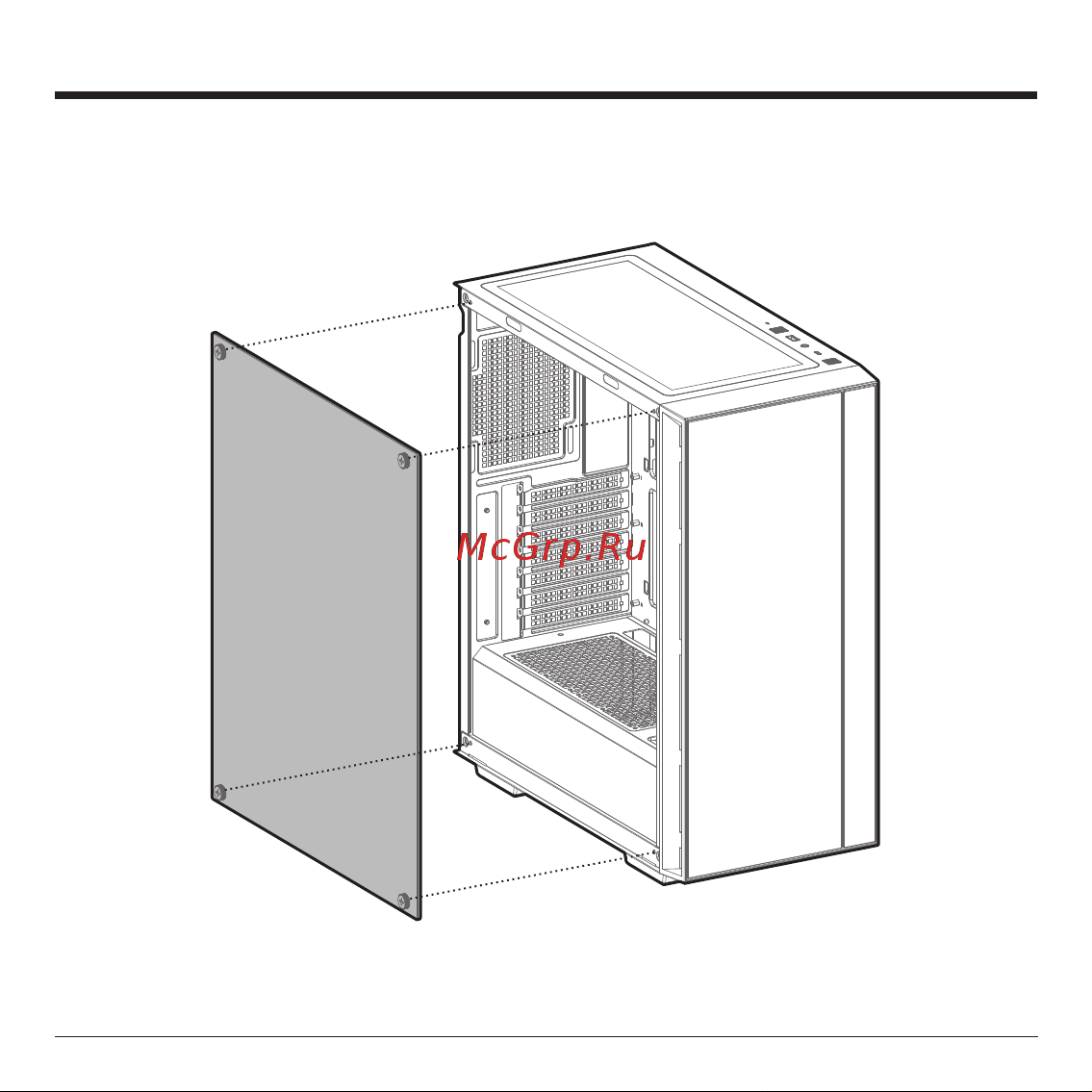 Deepcool MATREXX 55 MESH V4 Инструкция по эксплуатации онлайн [11/32] 902043