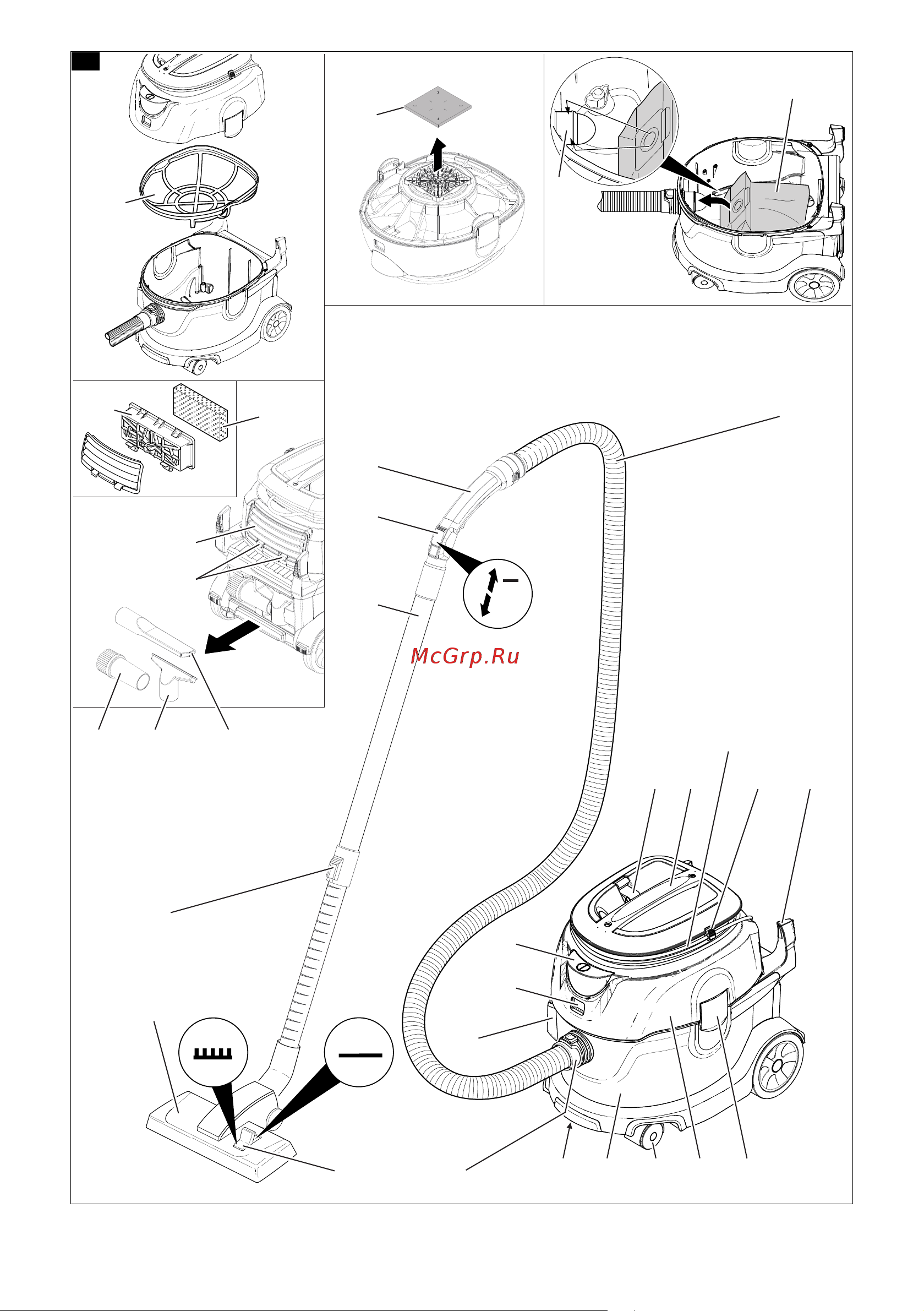 Karcher T 15/1 Руководство по эксплуатации онлайн [2/116] 1160