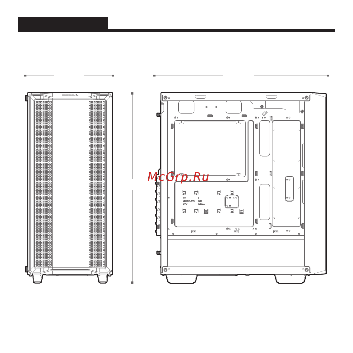 Deepcool CC560 WH V2 Инструкция по эксплуатации онлайн [7/32] 902050