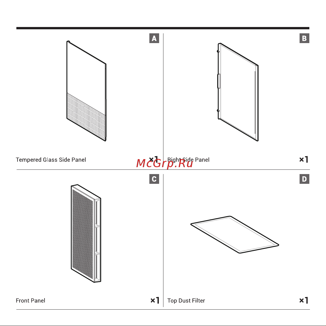 Deepcool CH360 WH Инструкция по эксплуатации онлайн [4/36] 902052