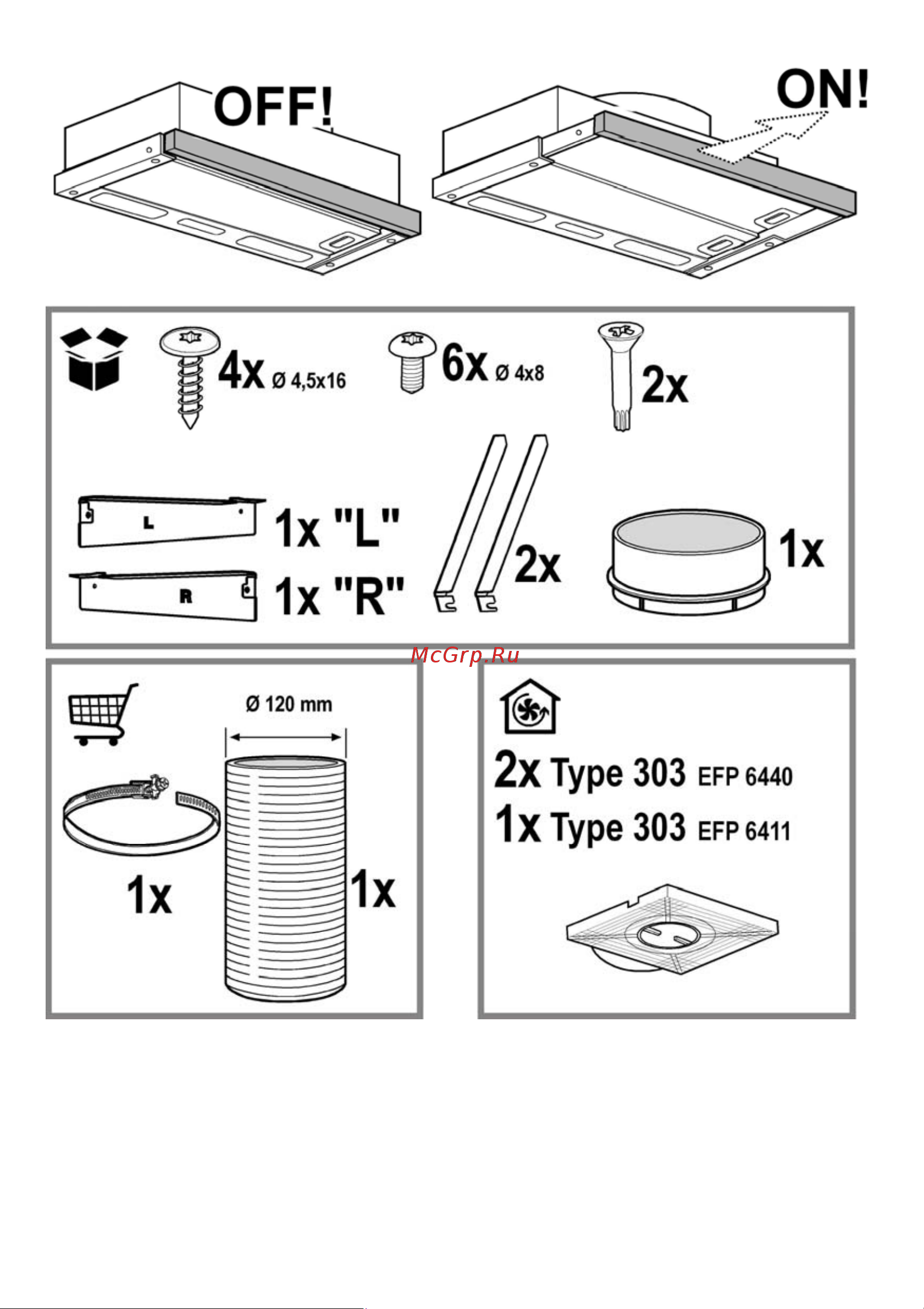 Electrolux EFP6411X Руководство по эксплуатации онлайн [2/11] 78785