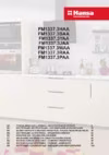 Hansa FM1337.3JAA Руководство по эксплуатации