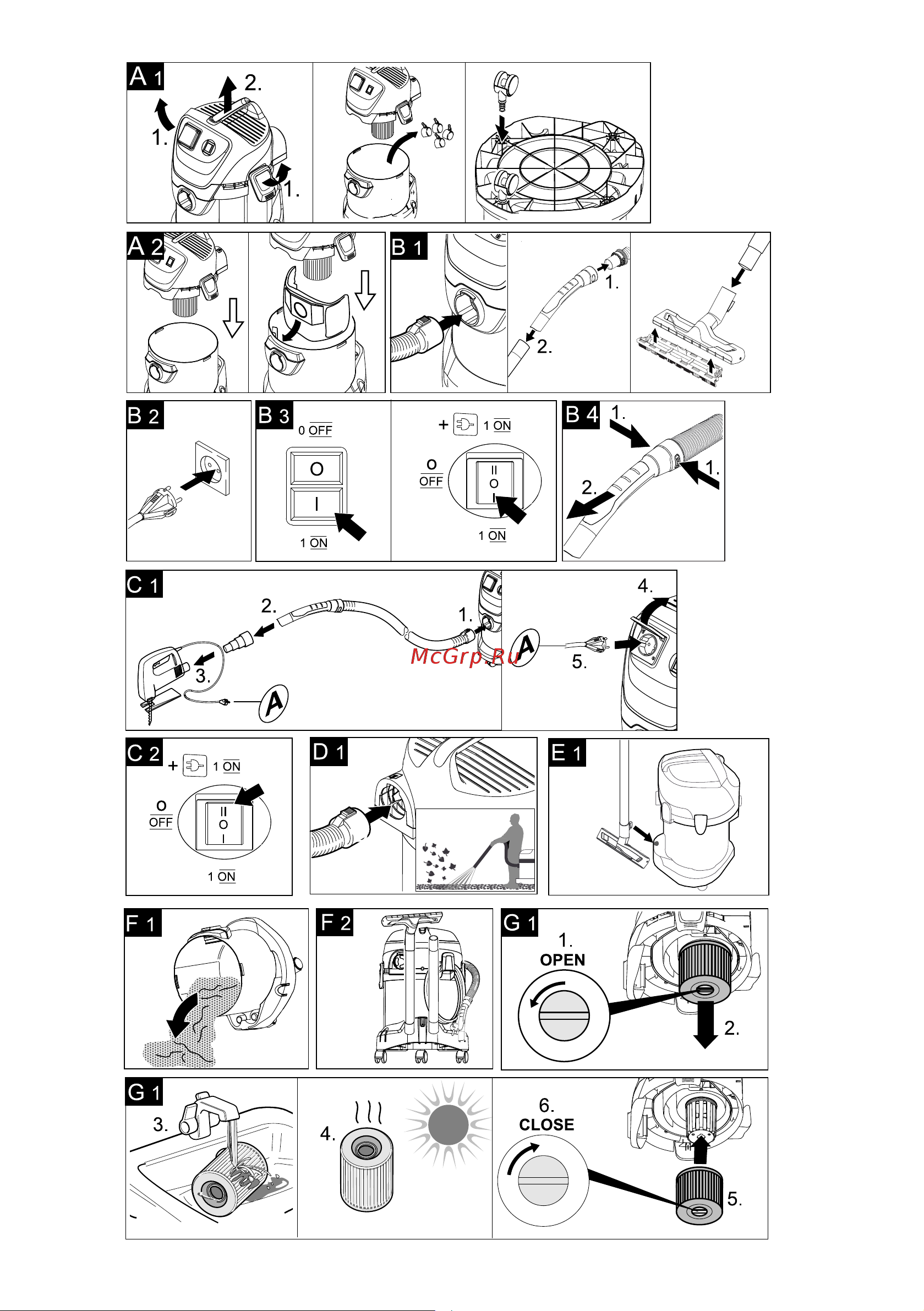 Karcher WD 3 P PREMIUM Руководство по эксплуатации онлайн [3/162] 334810