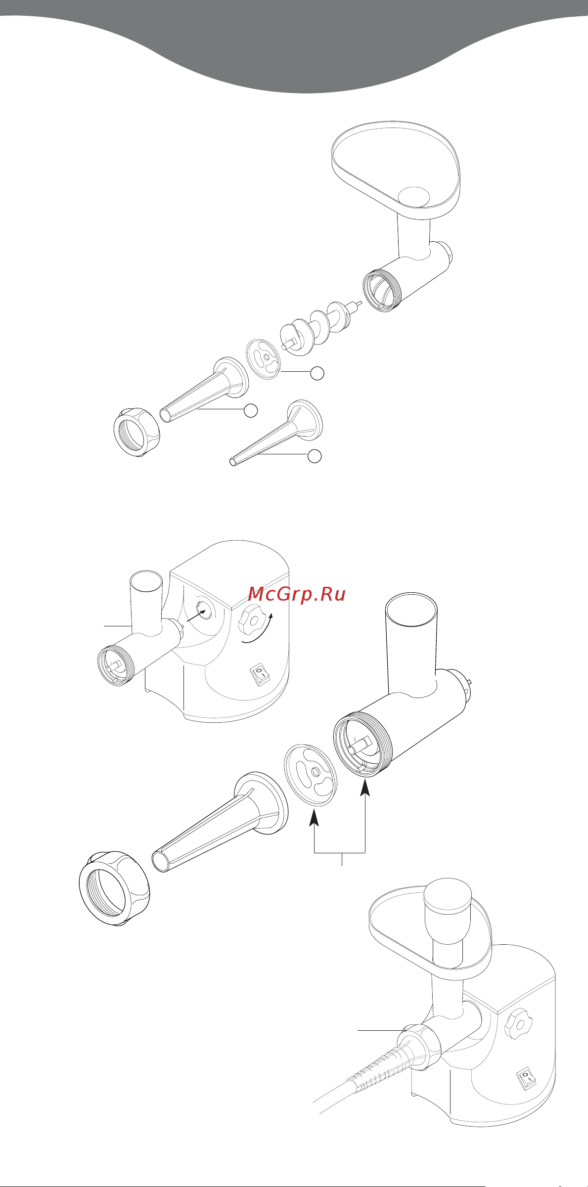 Kenwood MG516 Руководство по эксплуатации онлайн [2/7] 34148