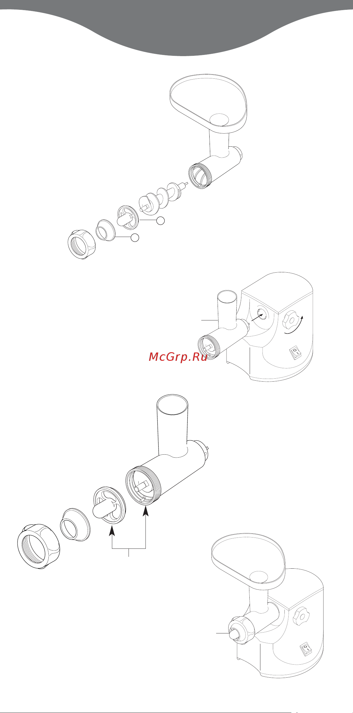Kenwood MG516 Руководство по эксплуатации онлайн [3/7] 34148