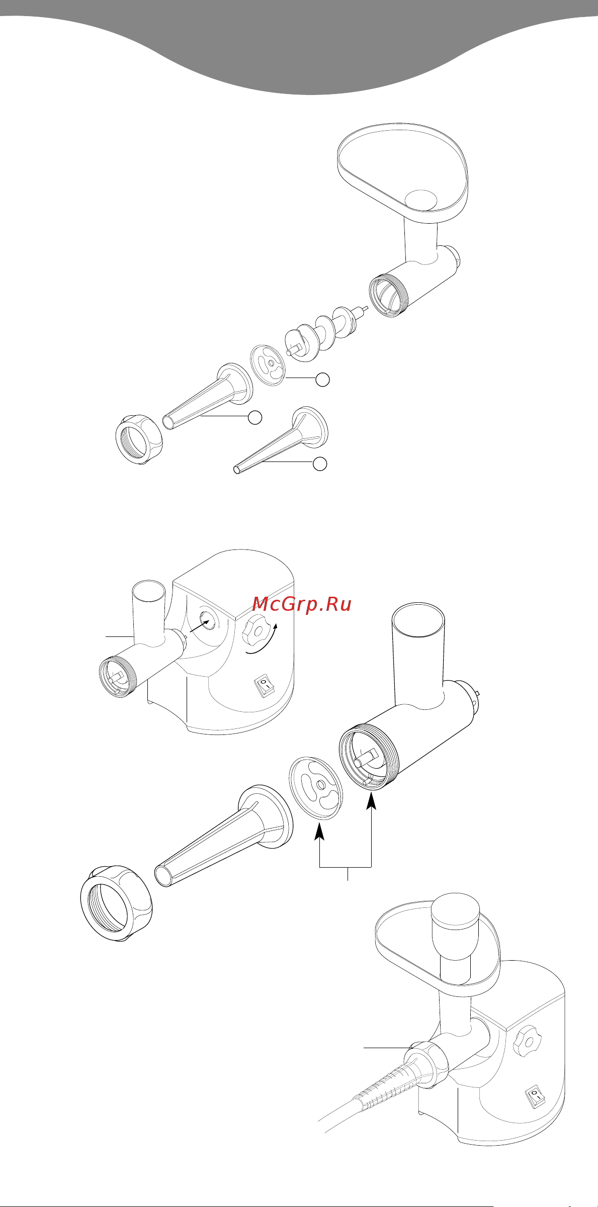 Kenwood MG510 Руководство по эксплуатации онлайн [3/9] 653318