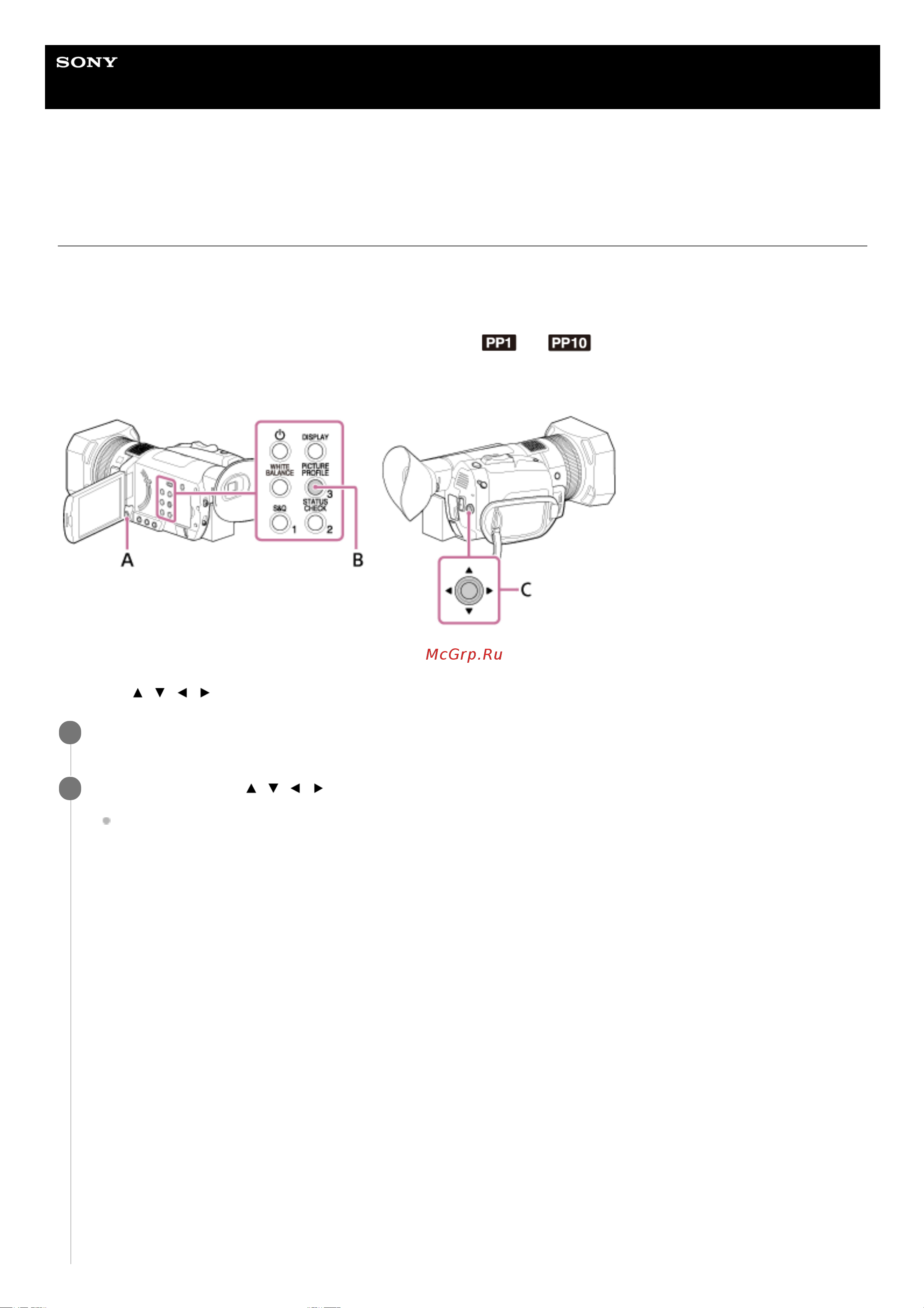 Sony FDR-AX700 Руководство по эксплуатации онлайн [83/307] 345350