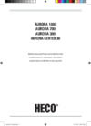 Heco Aurora 700 Ebony Black 1шт. Руководство по эксплуатации