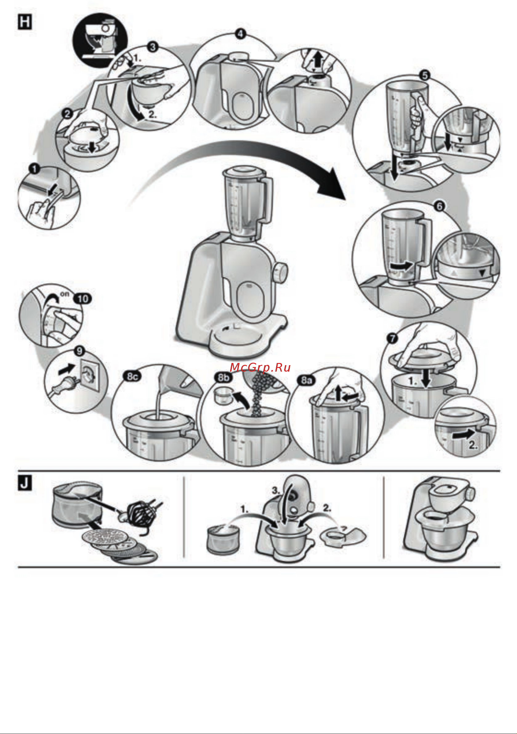 Bosch CreationLine MUM58720 Руководство по эксплуатации онлайн [5/224] 234223