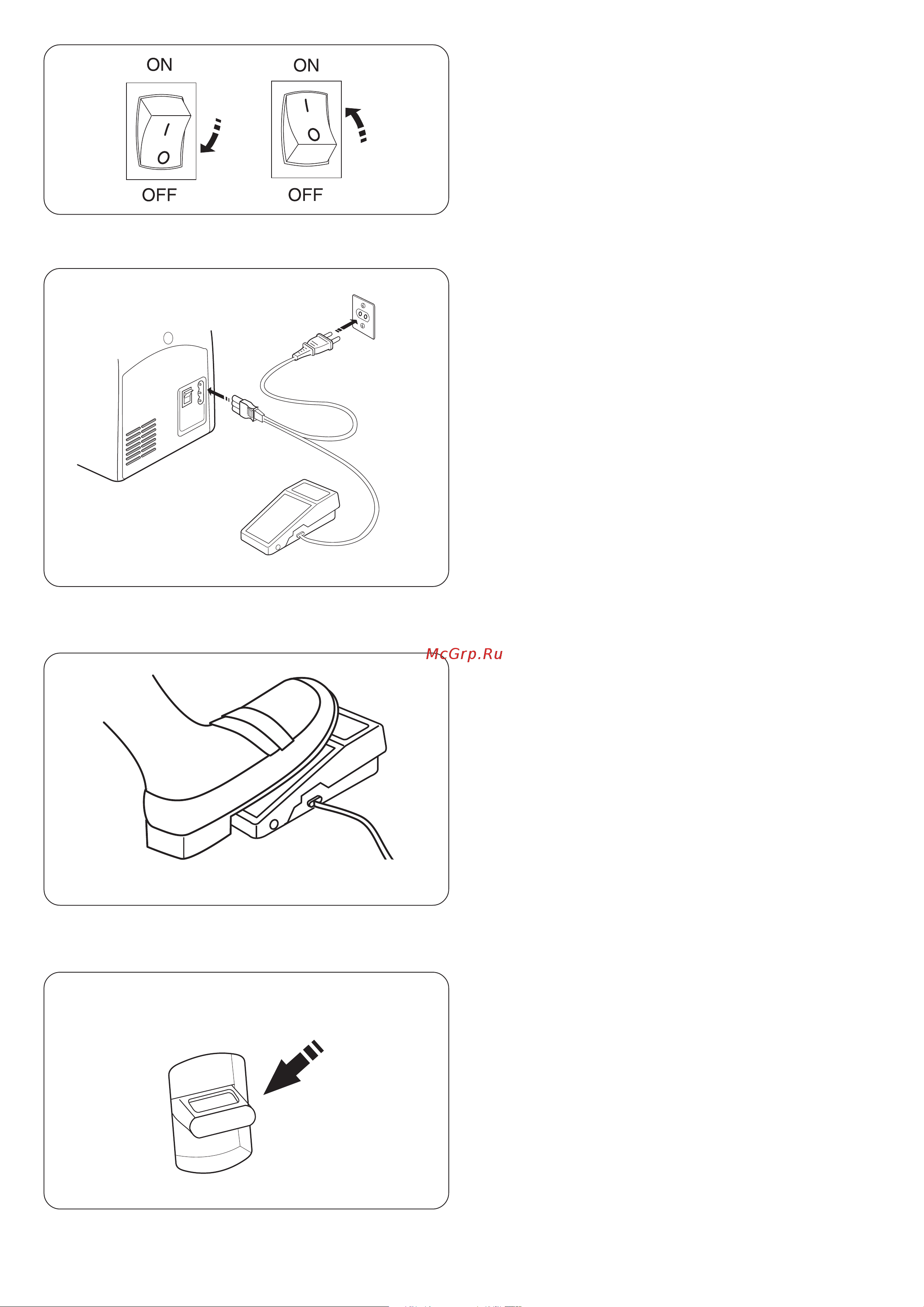 Janome Color 55 Руководство по эксплуатации онлайн [6/36] 299396