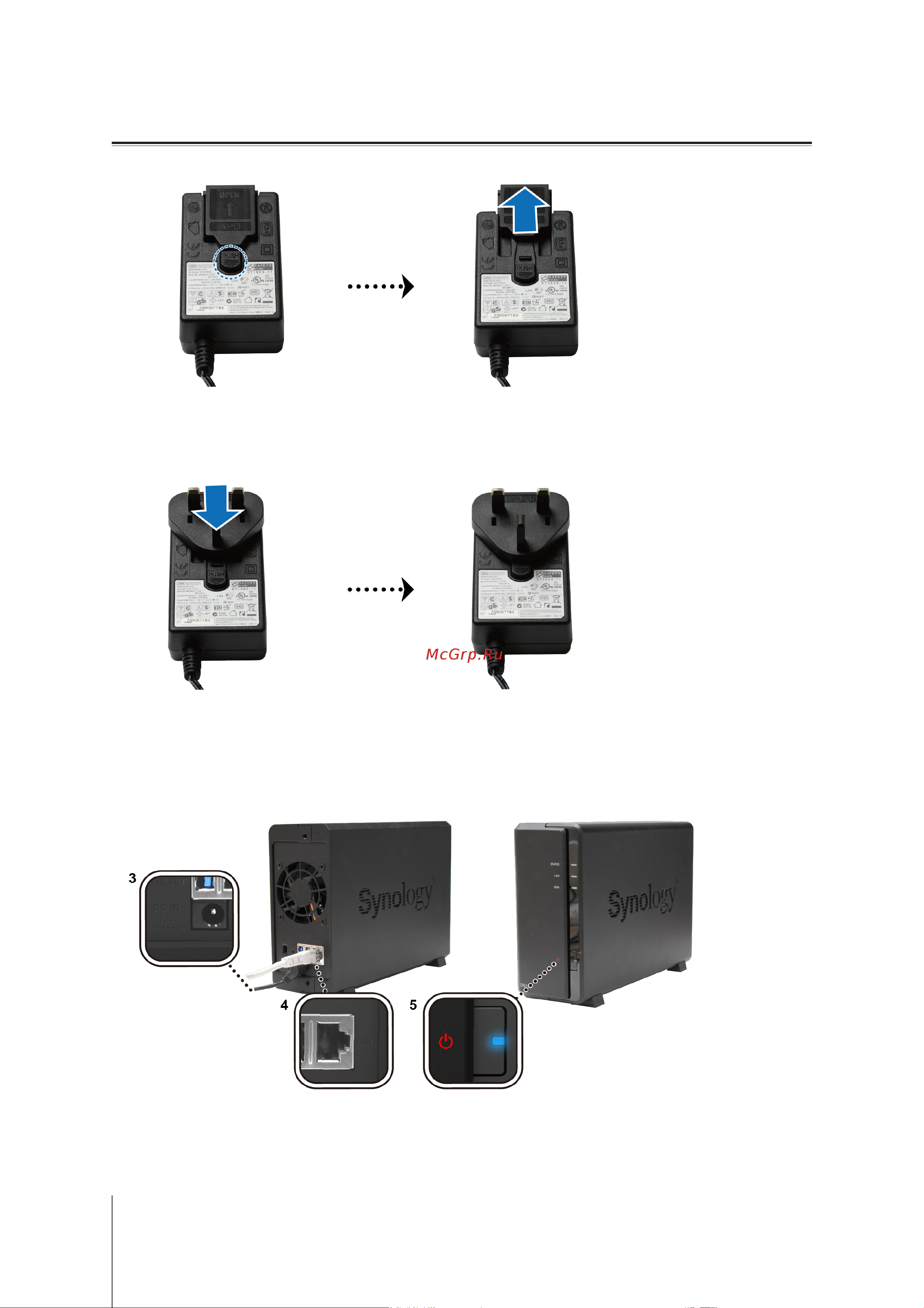 Synology DS118 Руководство по эксплуатации онлайн [8/19] 609920