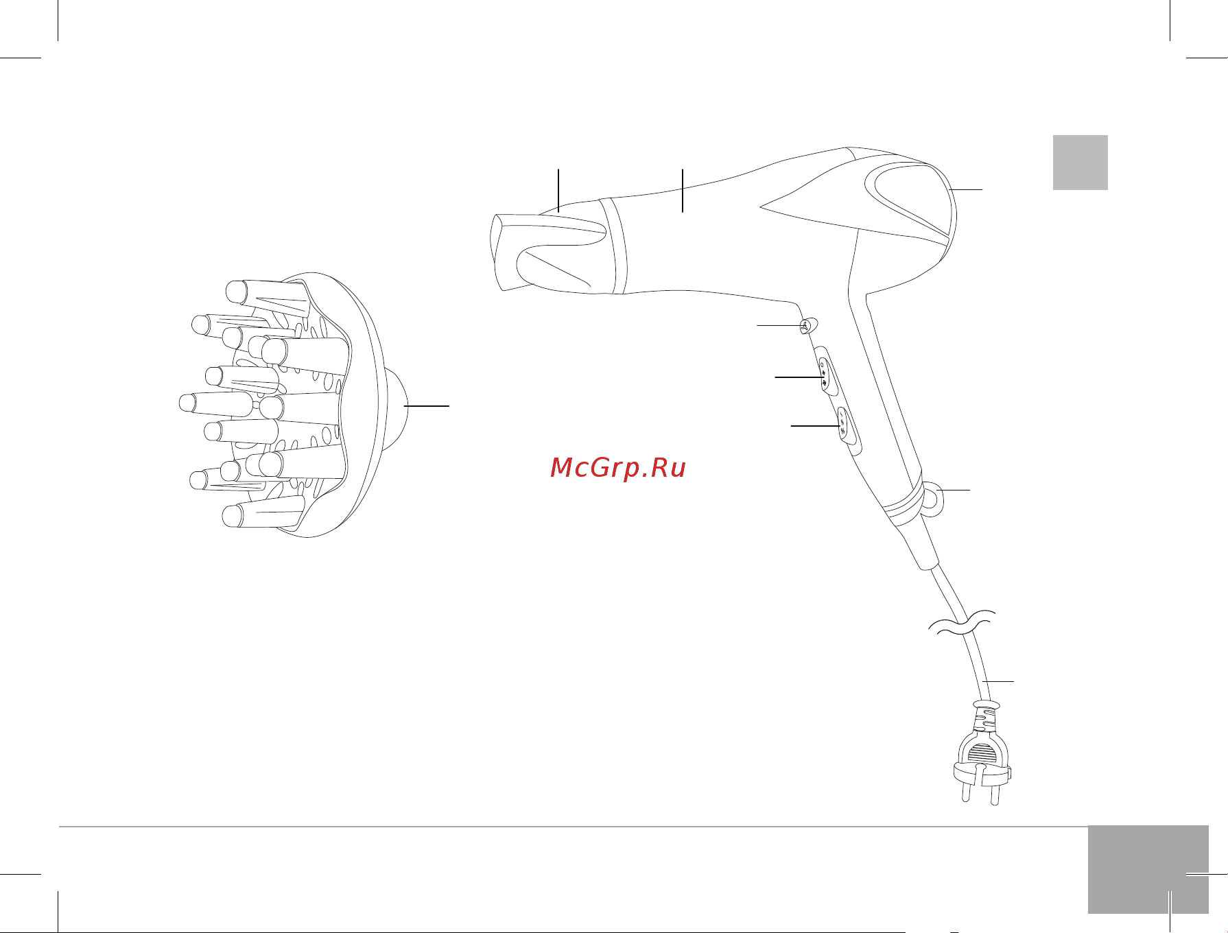 Redmond RF-529 Руководство по эксплуатации онлайн [3/24] 488267