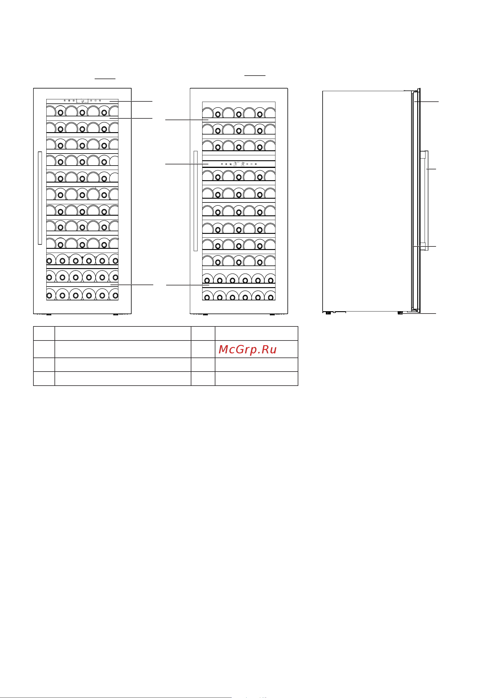 Temptech OZ124DB Руководство по эксплуатации онлайн [8/36] 649088