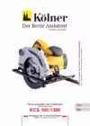 Kolner KCS 160/1300 Руководство по эксплуатации