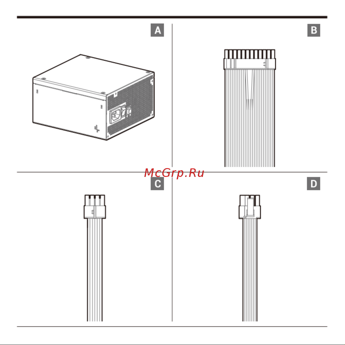 Deepcool PX1000P Инструкция по эксплуатации онлайн [5/44] 902092