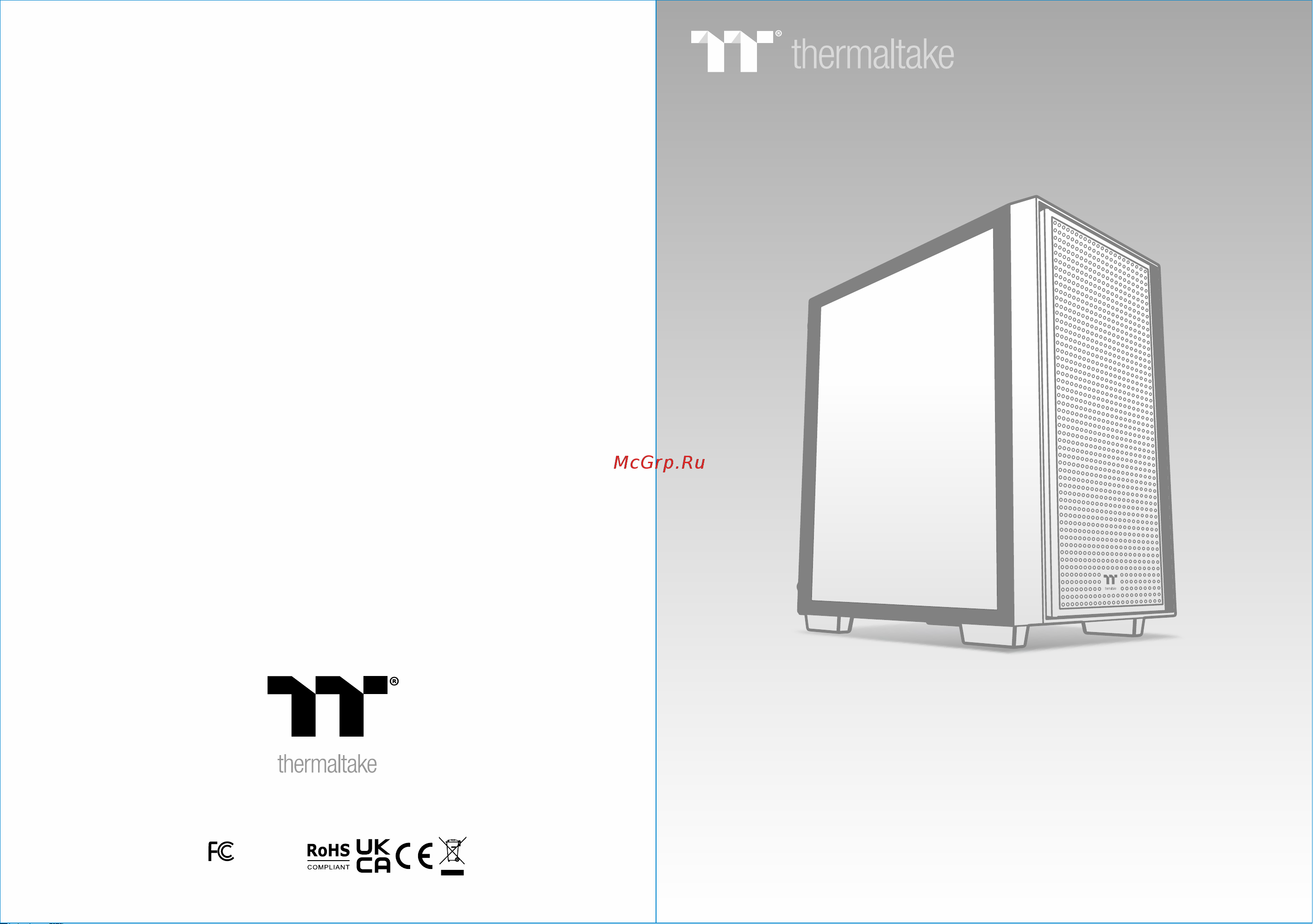Thermaltake Versa H16 TG ARGB (CA-1Y8-00S1WN-02) Инструкция по эксплуатации онлайн