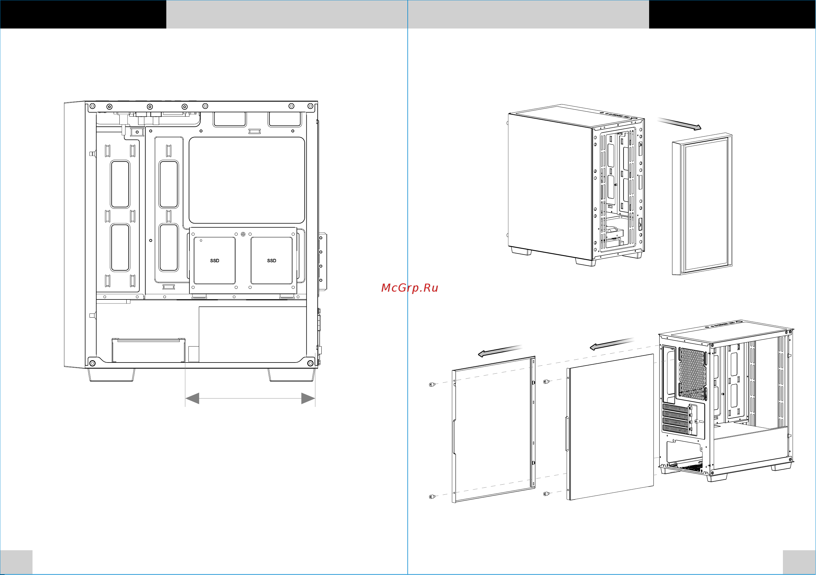 Thermaltake Versa H16 TG ARGB (CA-1Y8-00S1WN-02) Инструкция по эксплуатации онлайн [5/10] 902125