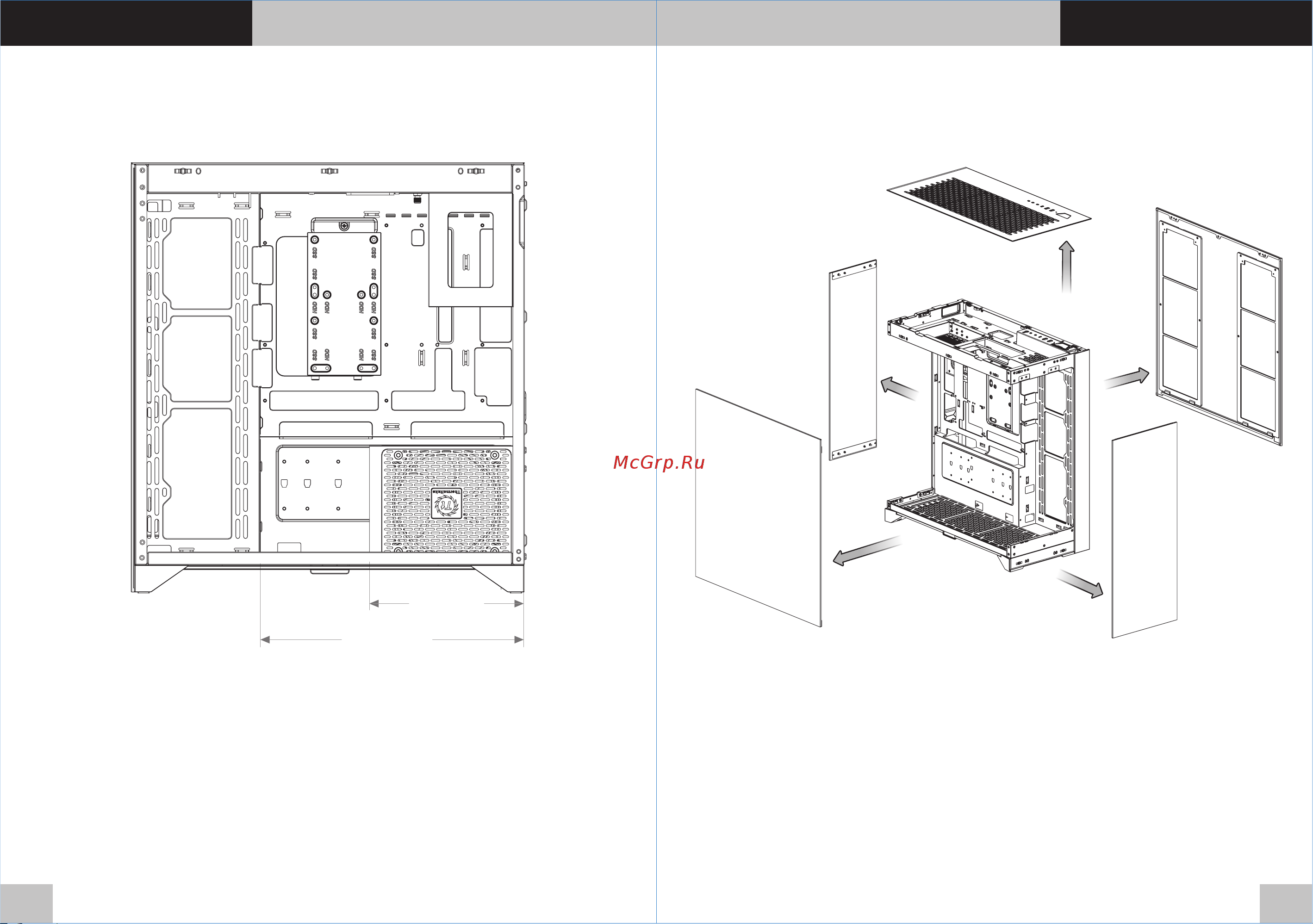Thermaltake CTE E550 TG Snow (CA-1Z8-00M6WN-00) Инструкция по эксплуатации онлайн [5/12] 902145
